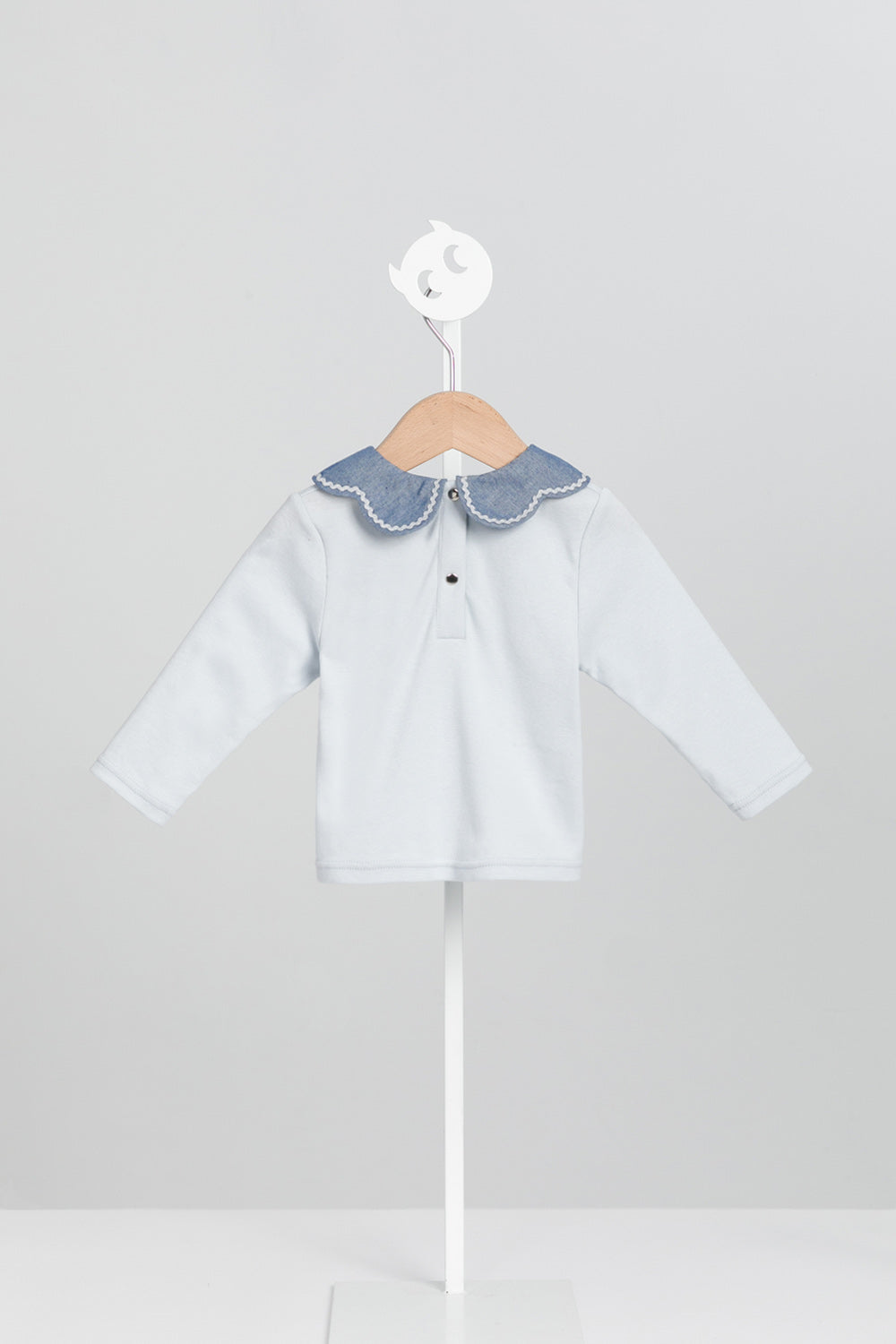 Main | 幼兒 珍珠花瓣領上衣 | 長袖花瓣領   | 100%有機棉