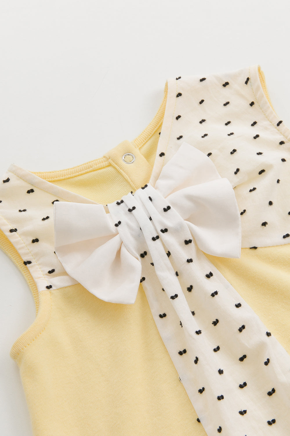 Main | Toddler Ribbon Bow Top | Bow | 100% organic cotton