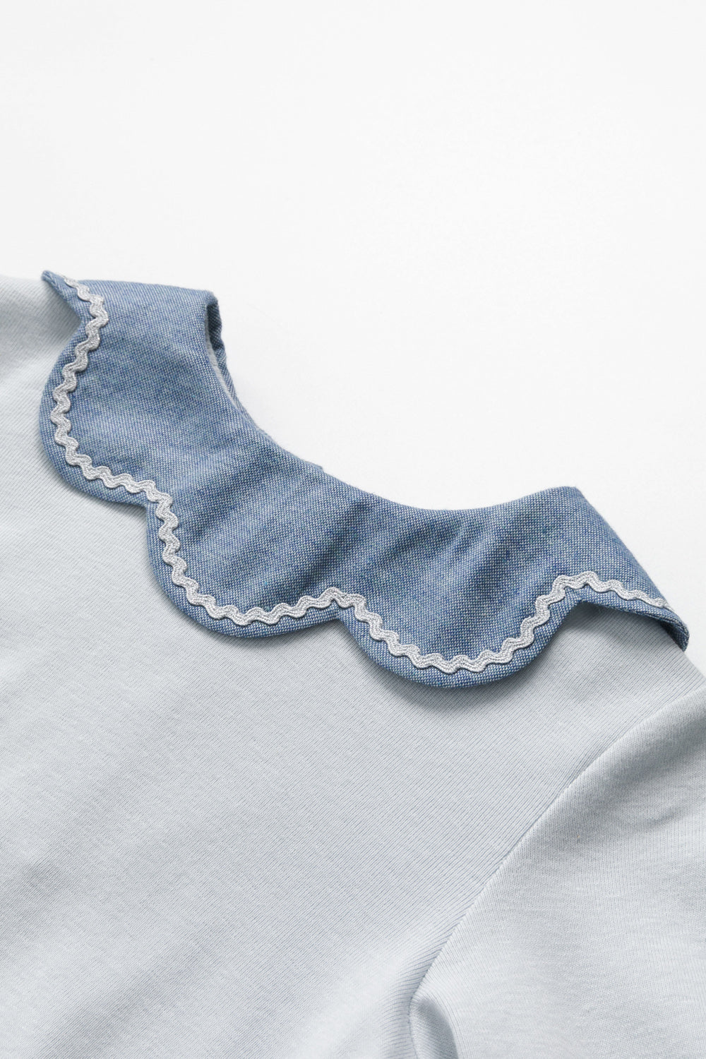 Main | 幼兒 珍珠花瓣領上衣 | 長袖花瓣領   | 100%有機棉