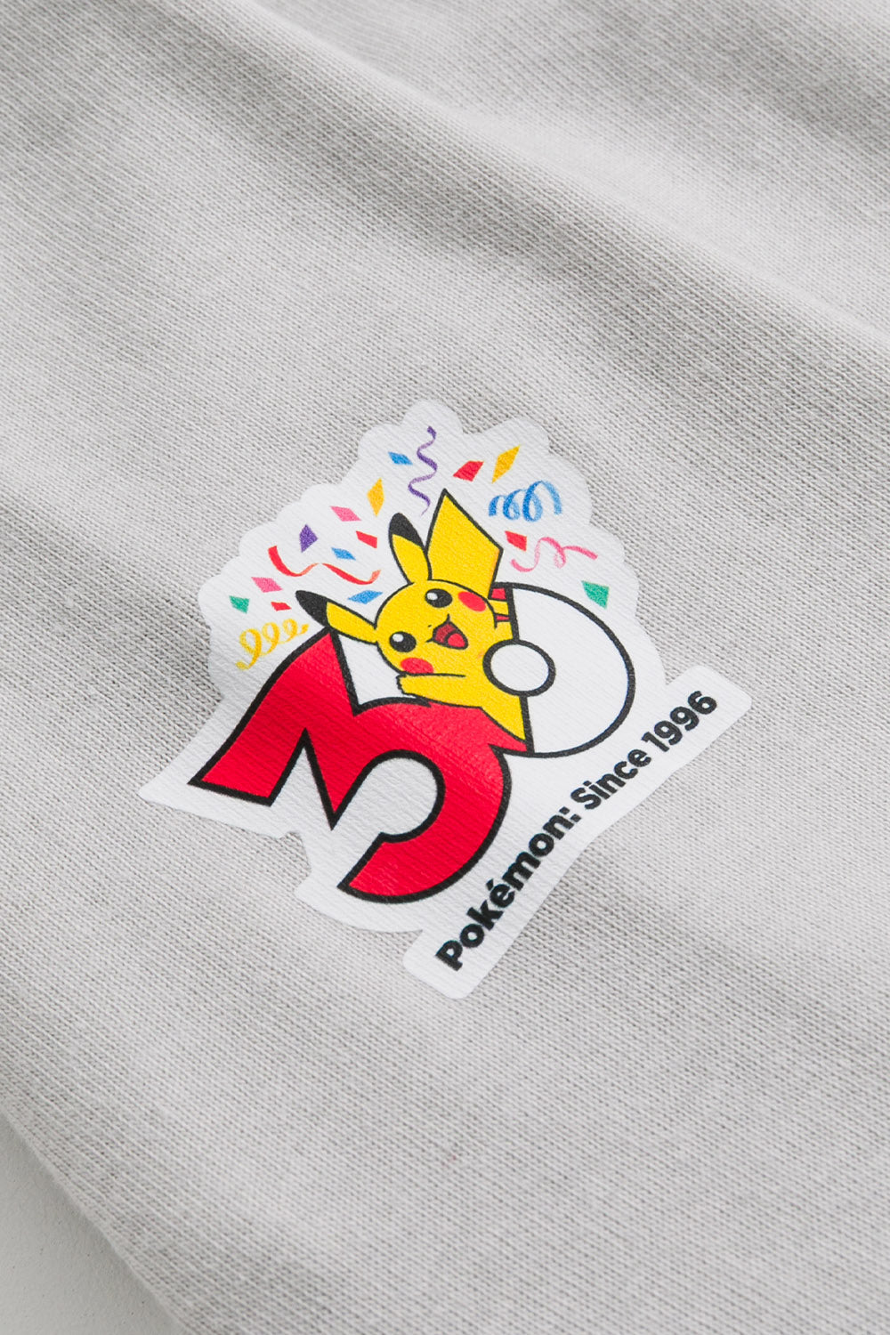 Pokémon 30th Anniversary Limited Edition Organic Cotton Crewneck T-Shirt