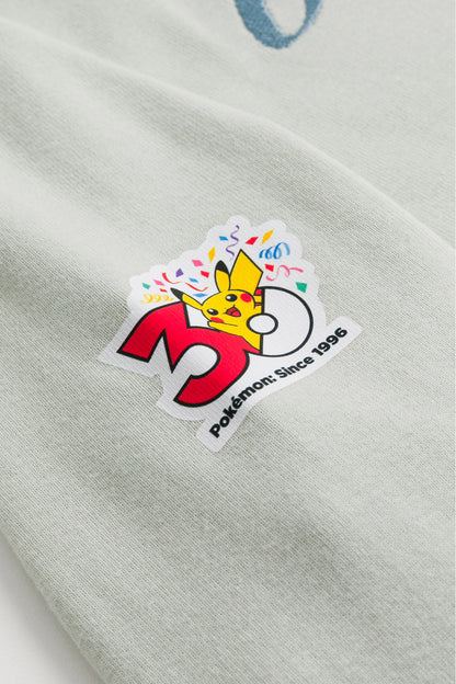Pokémon 30th Anniversary Limited Edition Organic Cotton Crewneck T-Shirt