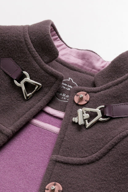 【訂製款】Luxury | 女童 Jolie毛呢斗篷 | 袖型設計 鈕扣 小立領