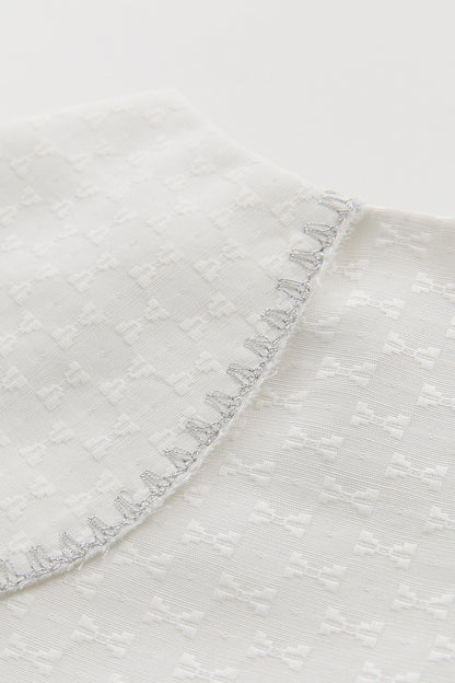 【預購】Luxury | 女童 Petal Trim 可拆式花瓣披肩