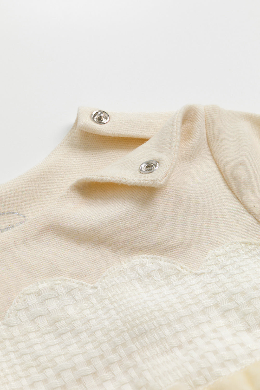 Luxury | 幼兒 Tulle Tale包屁洋裝 | 長袖花瓣 蝴蝶結 多層次