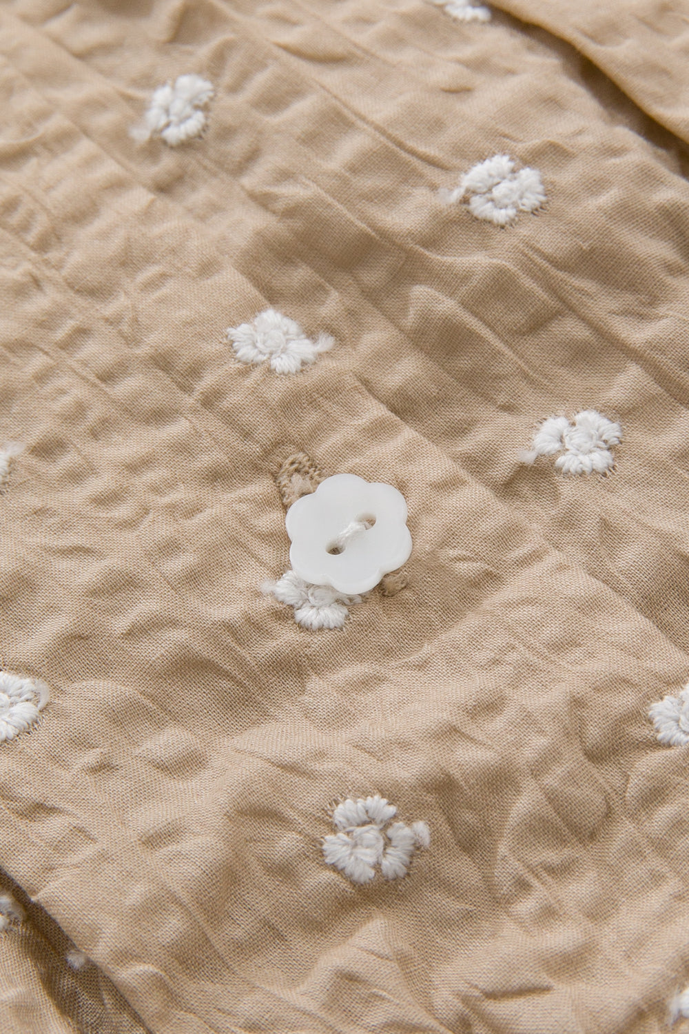 Luxury | 幼兒 Meadow 荷葉花朵刺繡上衣