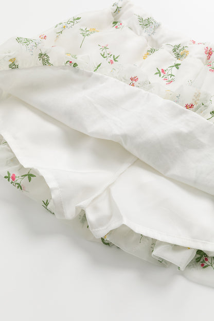 【預購】Luxury | 女童 Flutter Flora小蓬裙 | 花朵 花苞下擺