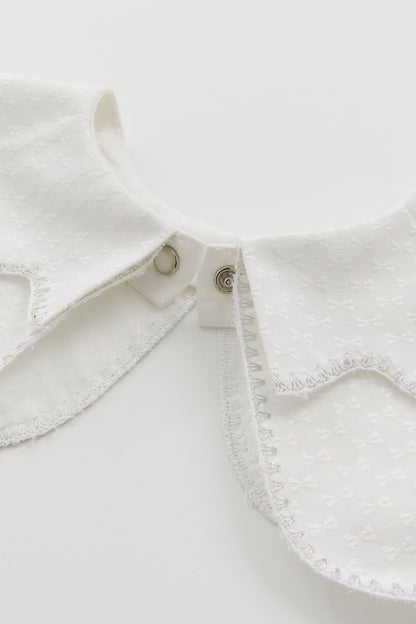 【預購】Luxury | 女童 Petal Trim 可拆式花瓣披肩