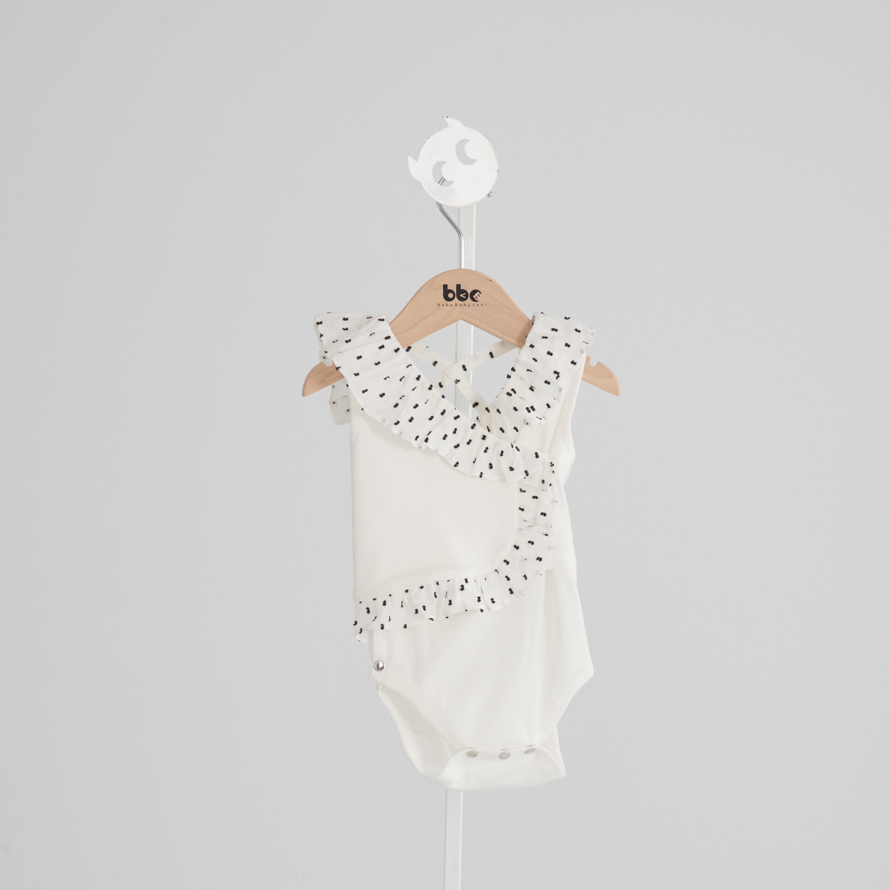 Main | Toddler Wave Series - Backless Lotus Leaf Bodysuit | Lotus Leaf Splicing | 100% Organic Cotton