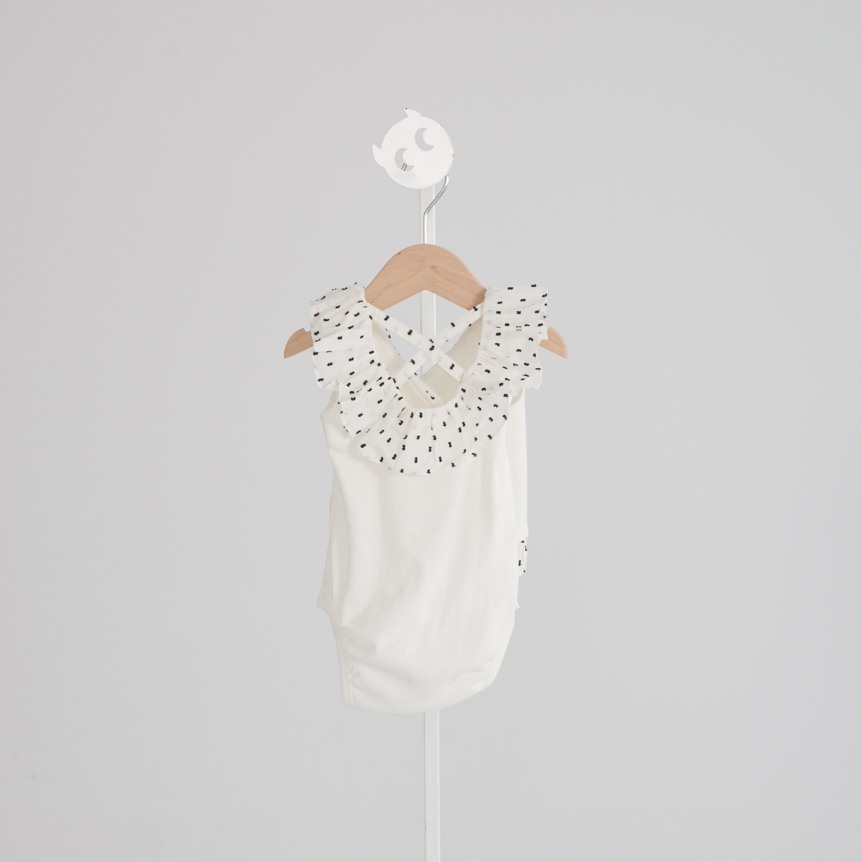 Main | Toddler Wave Series - Backless Lotus Leaf Bodysuit | Lotus Leaf Splicing | 100% Organic Cotton