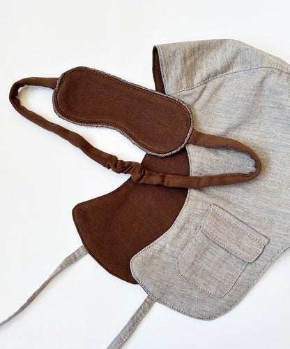 Luxury | Toddler Pilot Hat and Eye Mask Set | Accessories