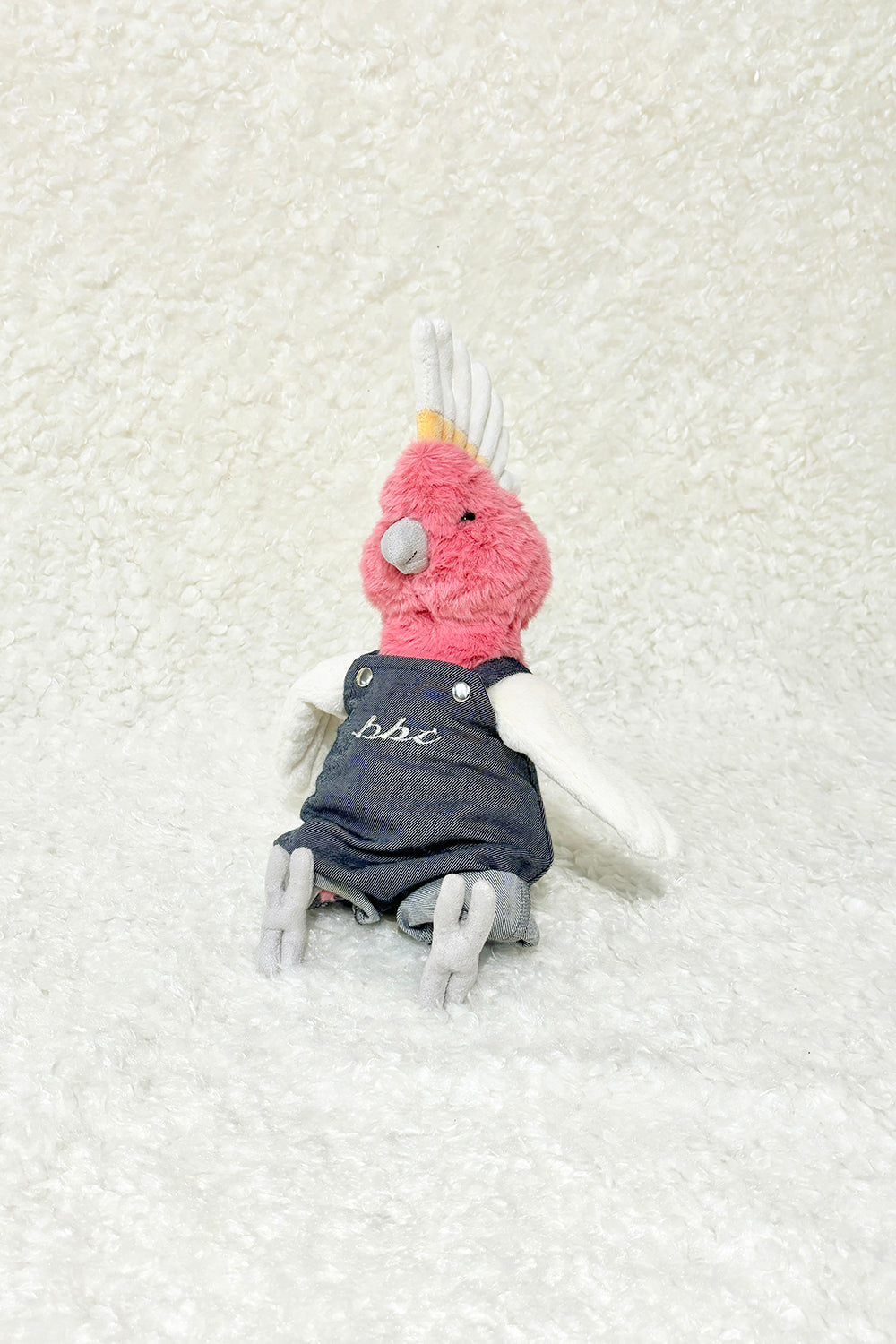 Jellycat | 玩偶衣 有機棉-刺繡吊帶褲