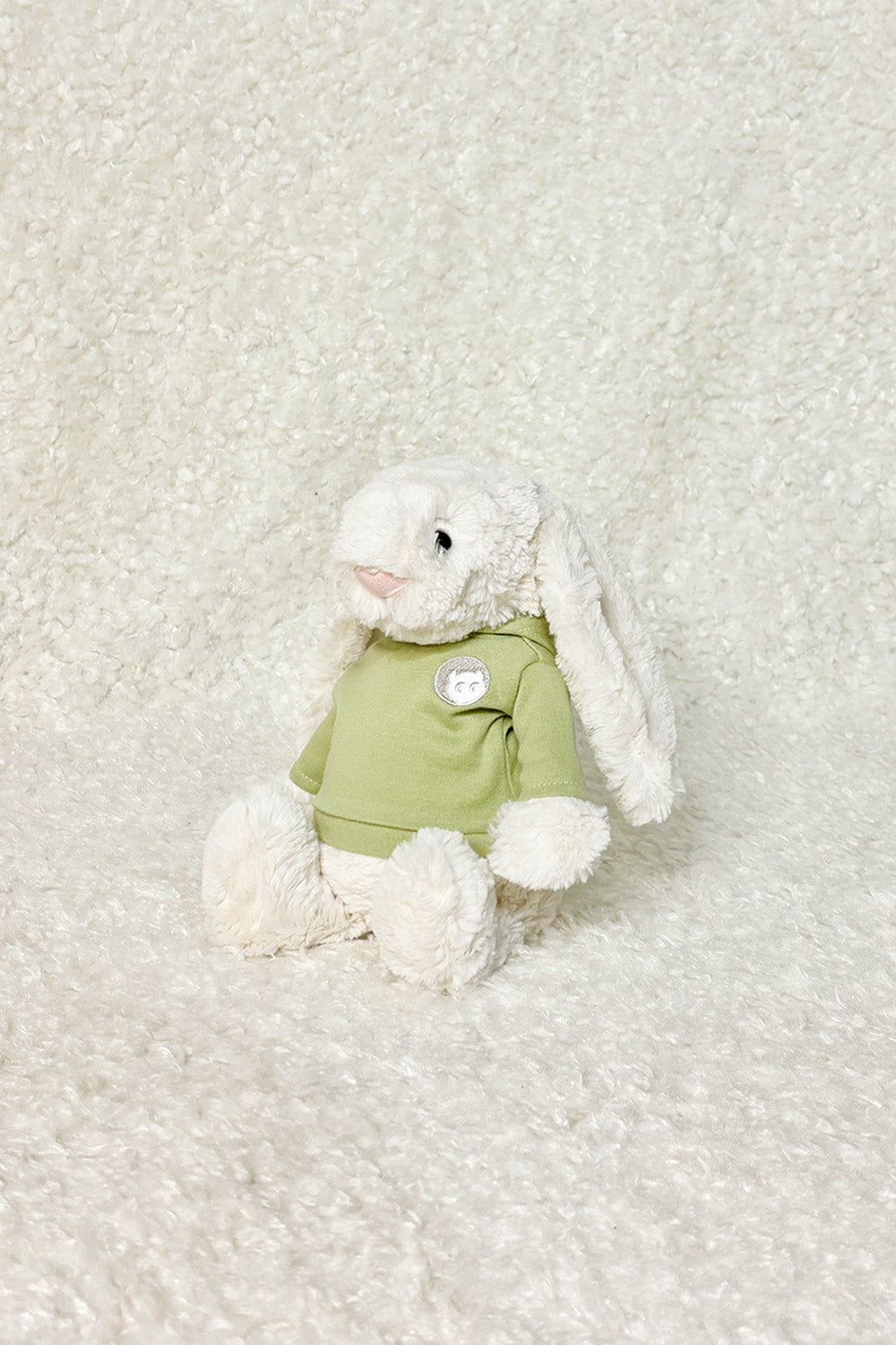 Jellycat 玩偶衣｜有機棉-連帽大學T恤