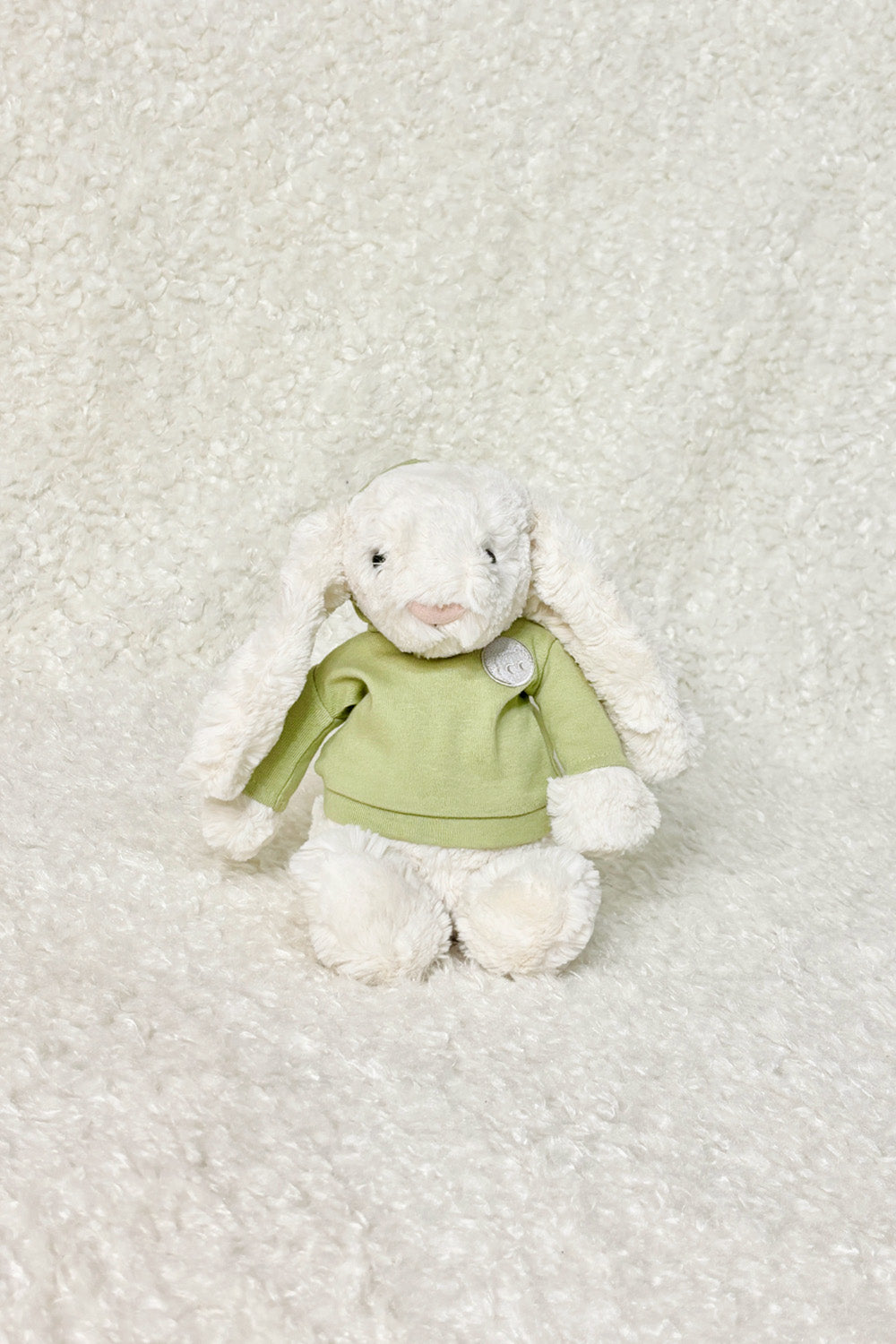 Jellycat 玩偶衣｜有機棉-連帽大學T恤
