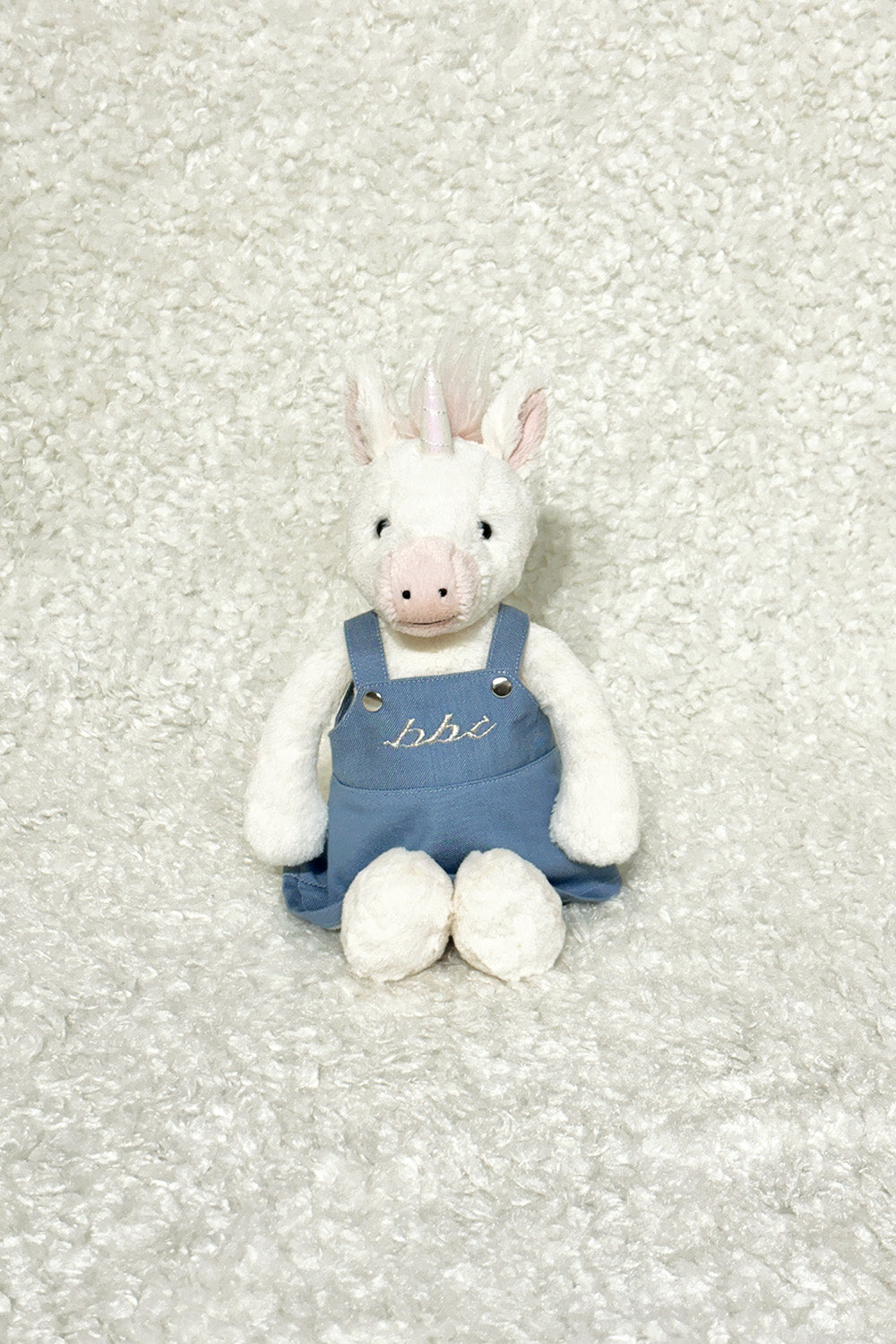 Jellycat | 玩偶衣 有機棉-刺繡吊帶裙