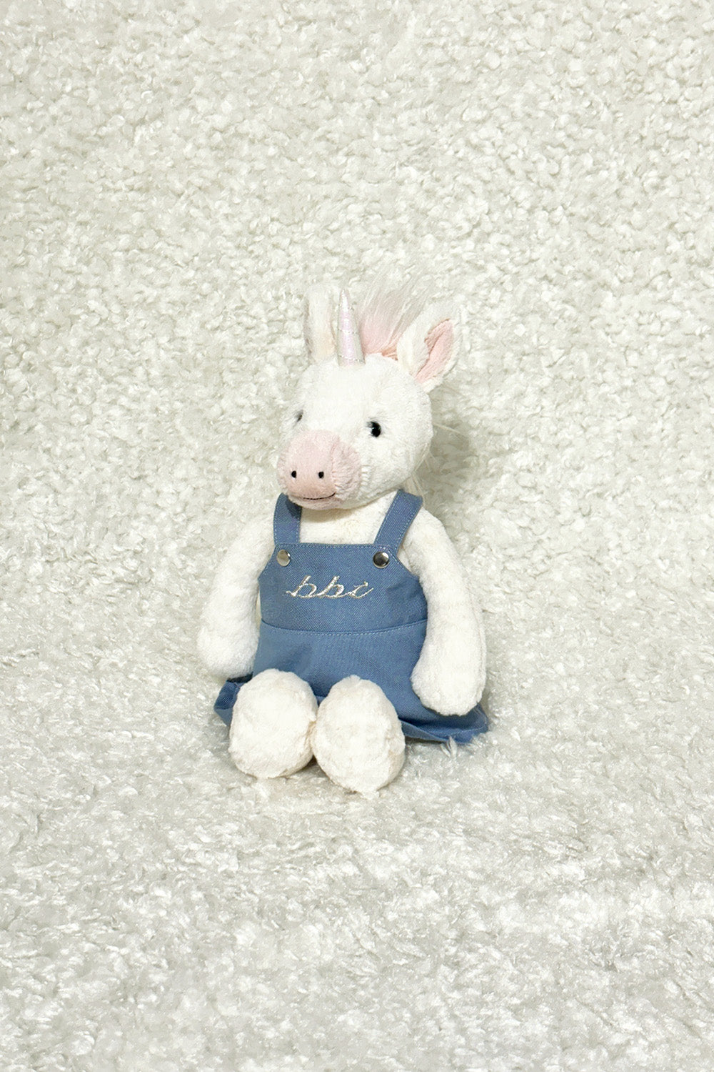 Jellycat | 玩偶衣 有機棉-刺繡吊帶裙