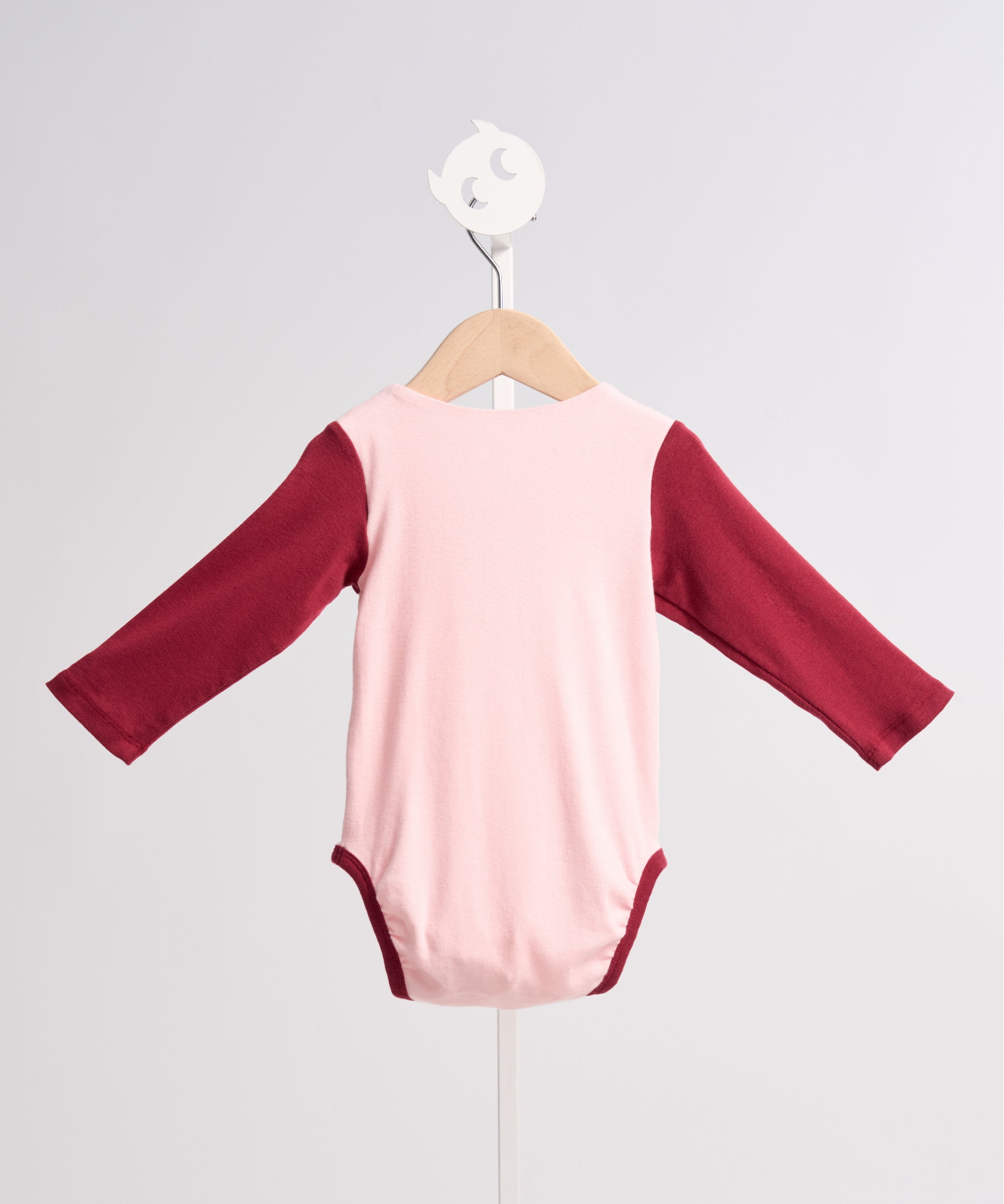 Main | Toddler Bermuda Lapel Bodysuit | Paneled | 100% organic cotton