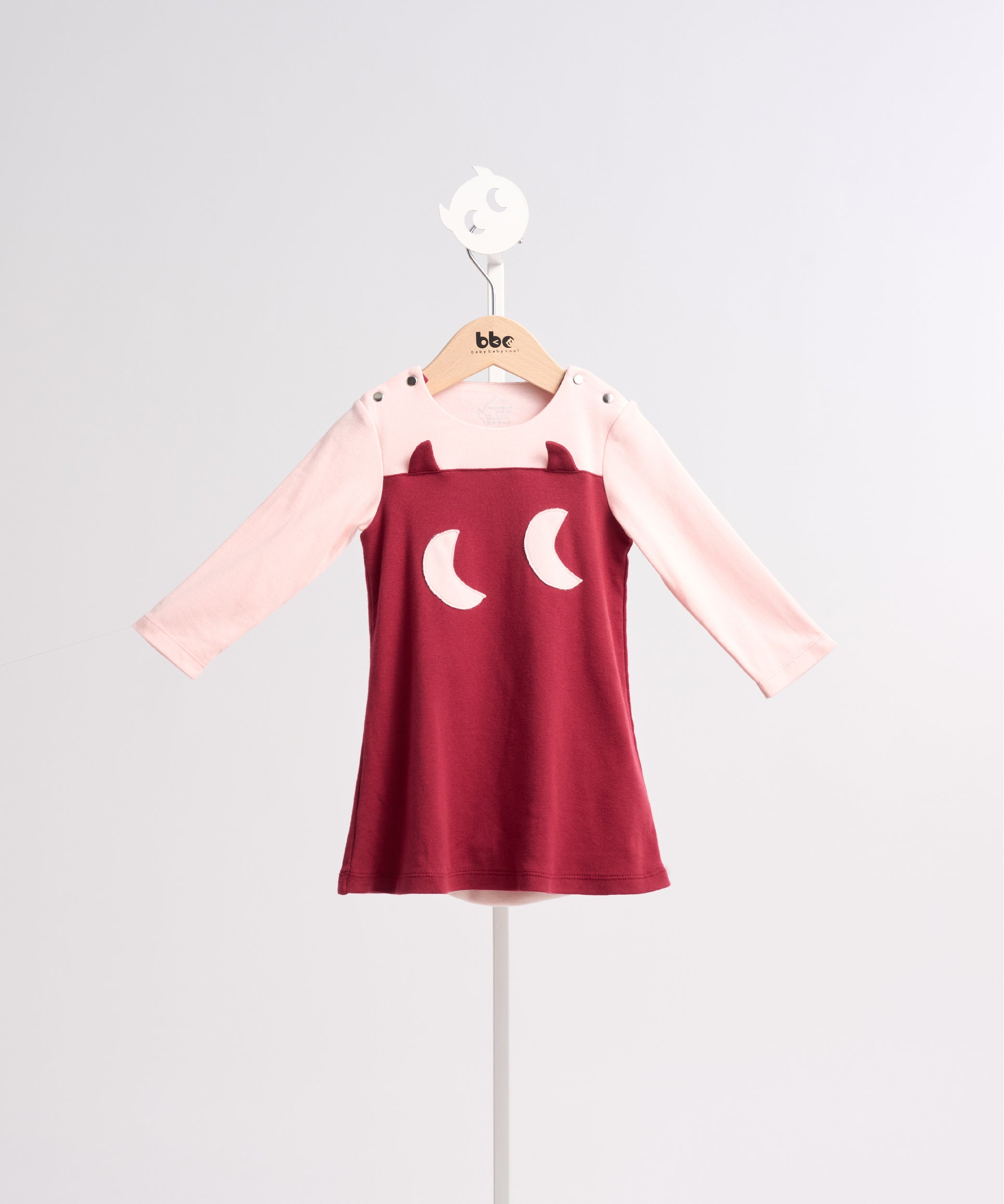 Main | Toddler elf dress with 3D ears | elf logo | 100% organic cotton