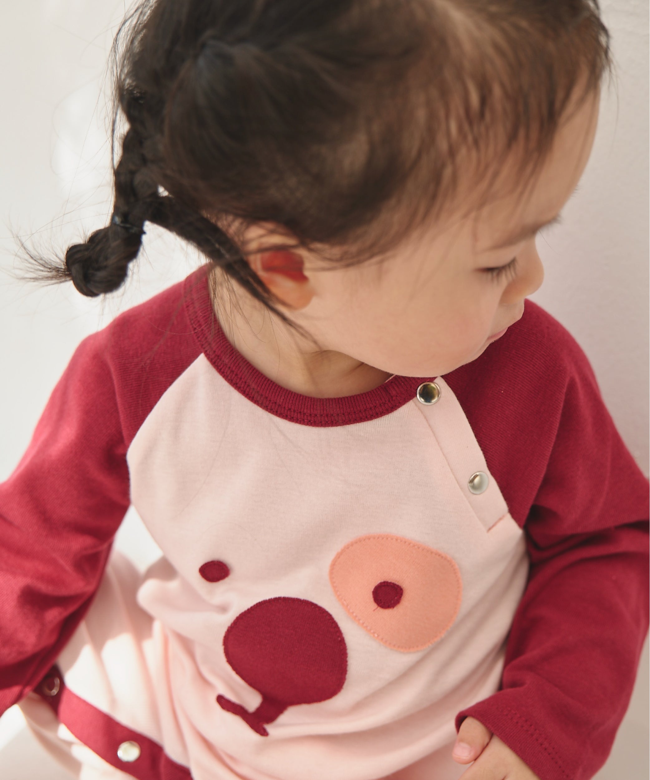 Main | Happy Face Series for Toddlers: Happy Big Nose Dog Bunny Costume | Animal Face | 100% Organic Cotton
