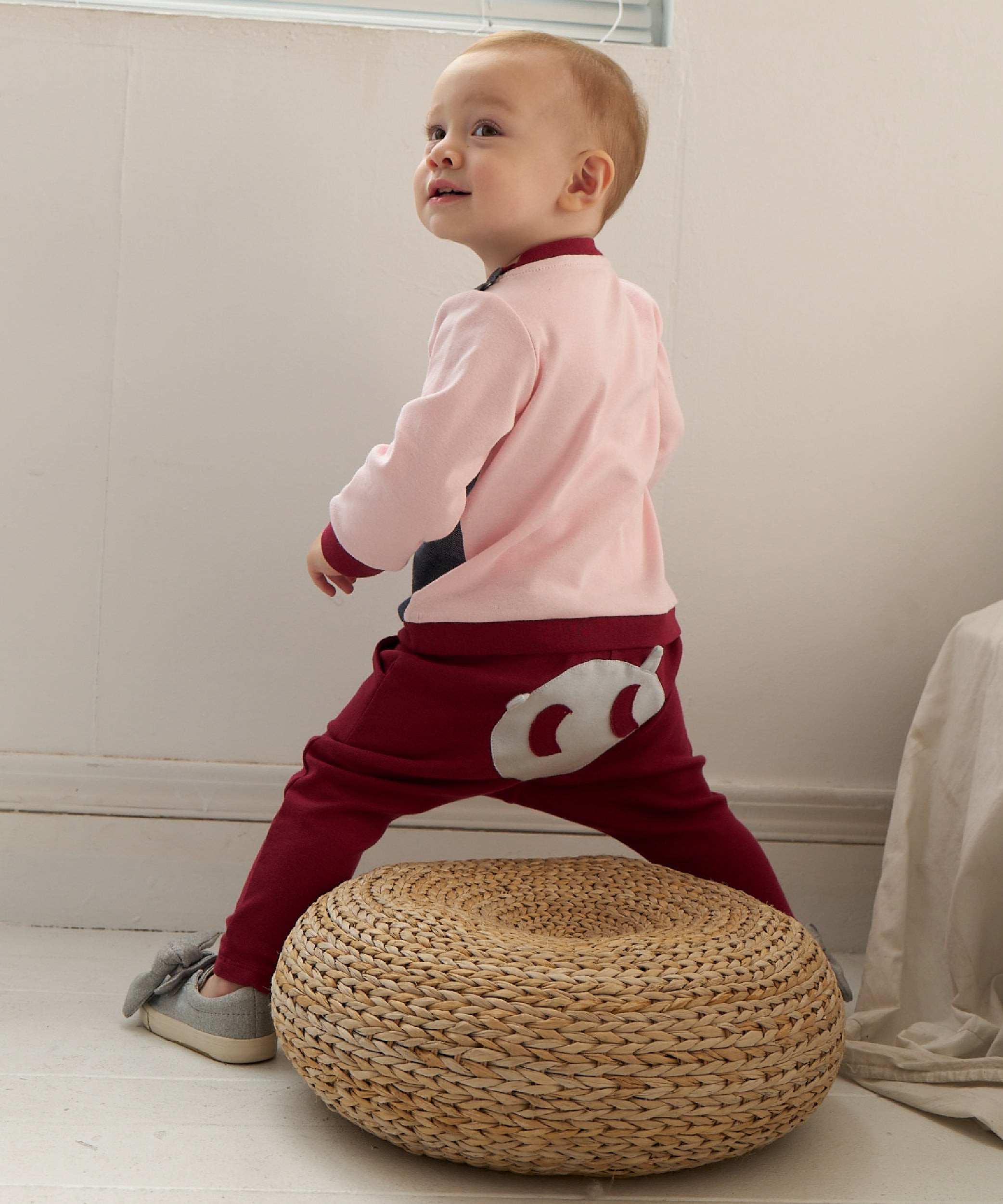 Main | Toddler Elf Cover-up Pants | Elf Logo | 100% organic cotton