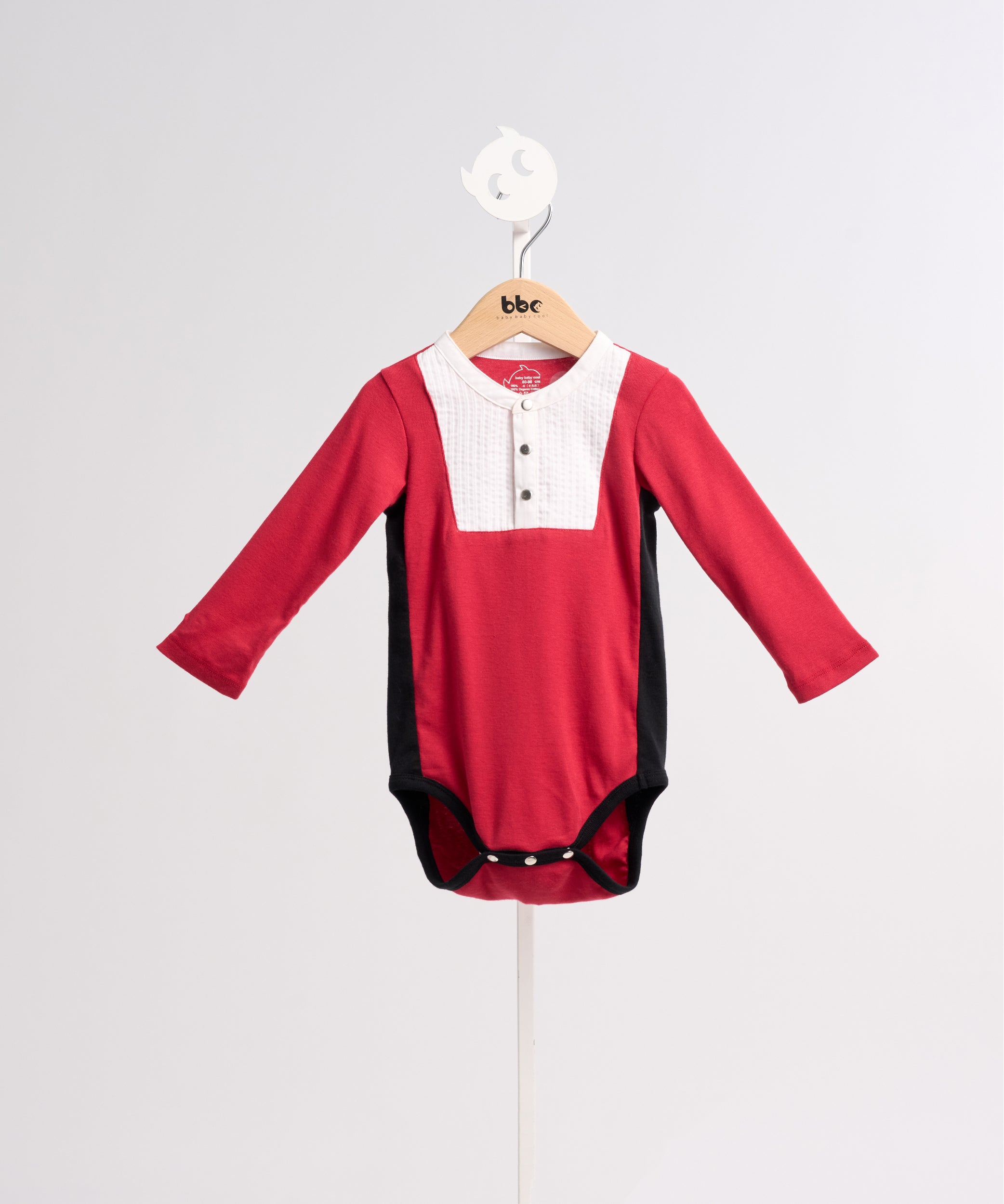 Main | Formal Toddler Clothing Series - Duke Bodysuit | Stitching | 100% organic cotton