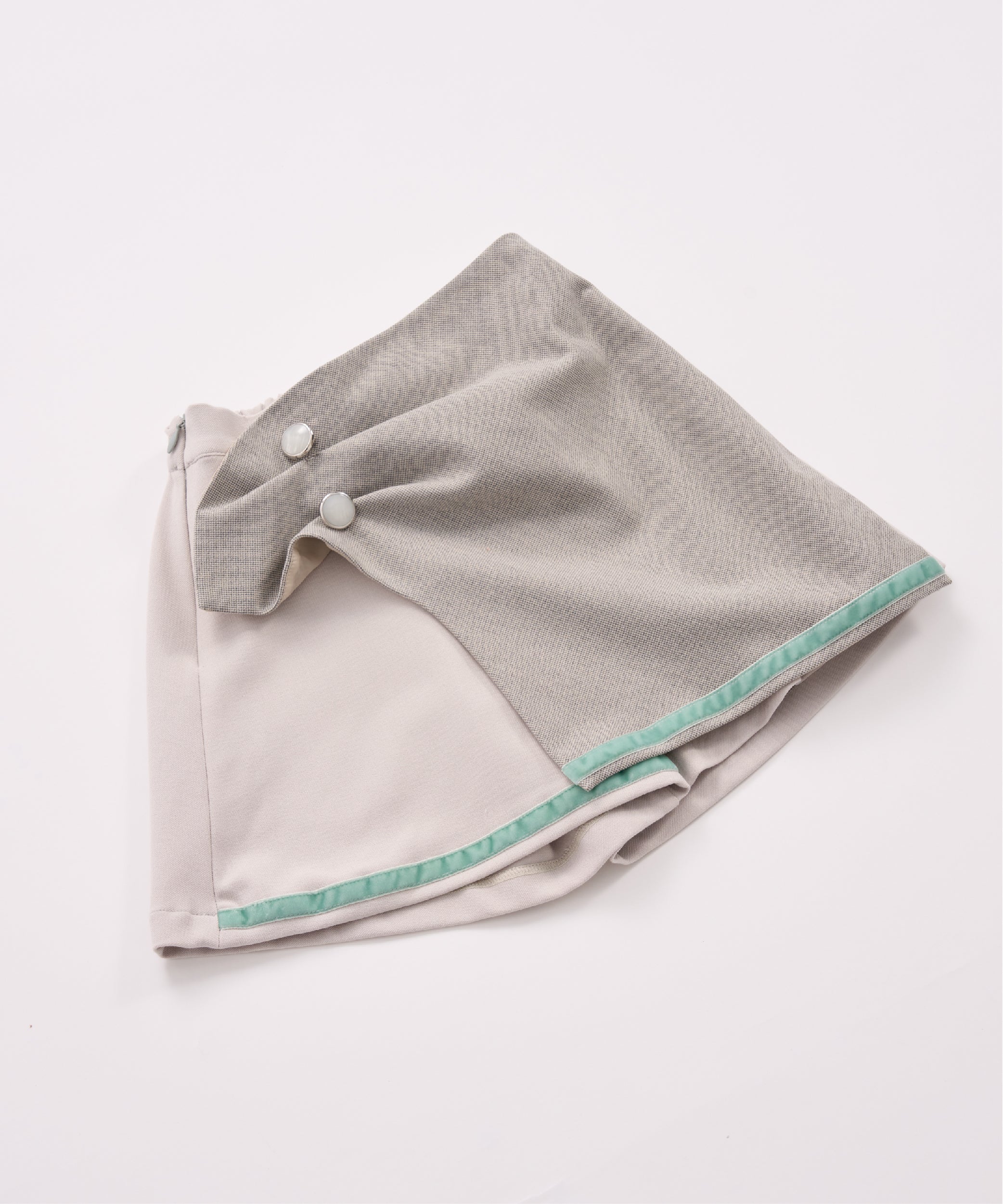 Luxury | Girls 3D Shell Skirt | Ribbon