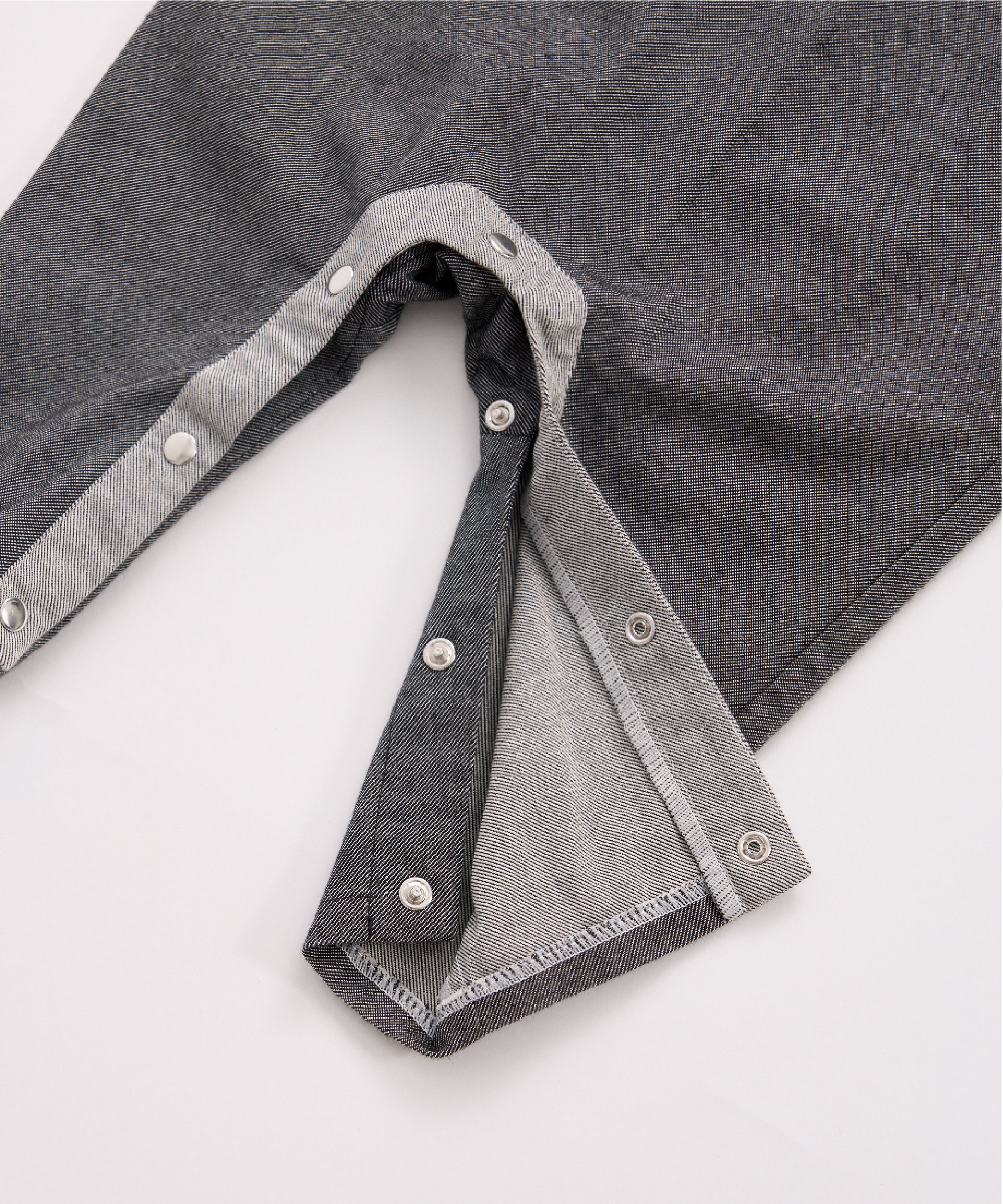 Main | Toddler Princeton Bias Placket Bunny Romper | Paneled | 100% organic cotton