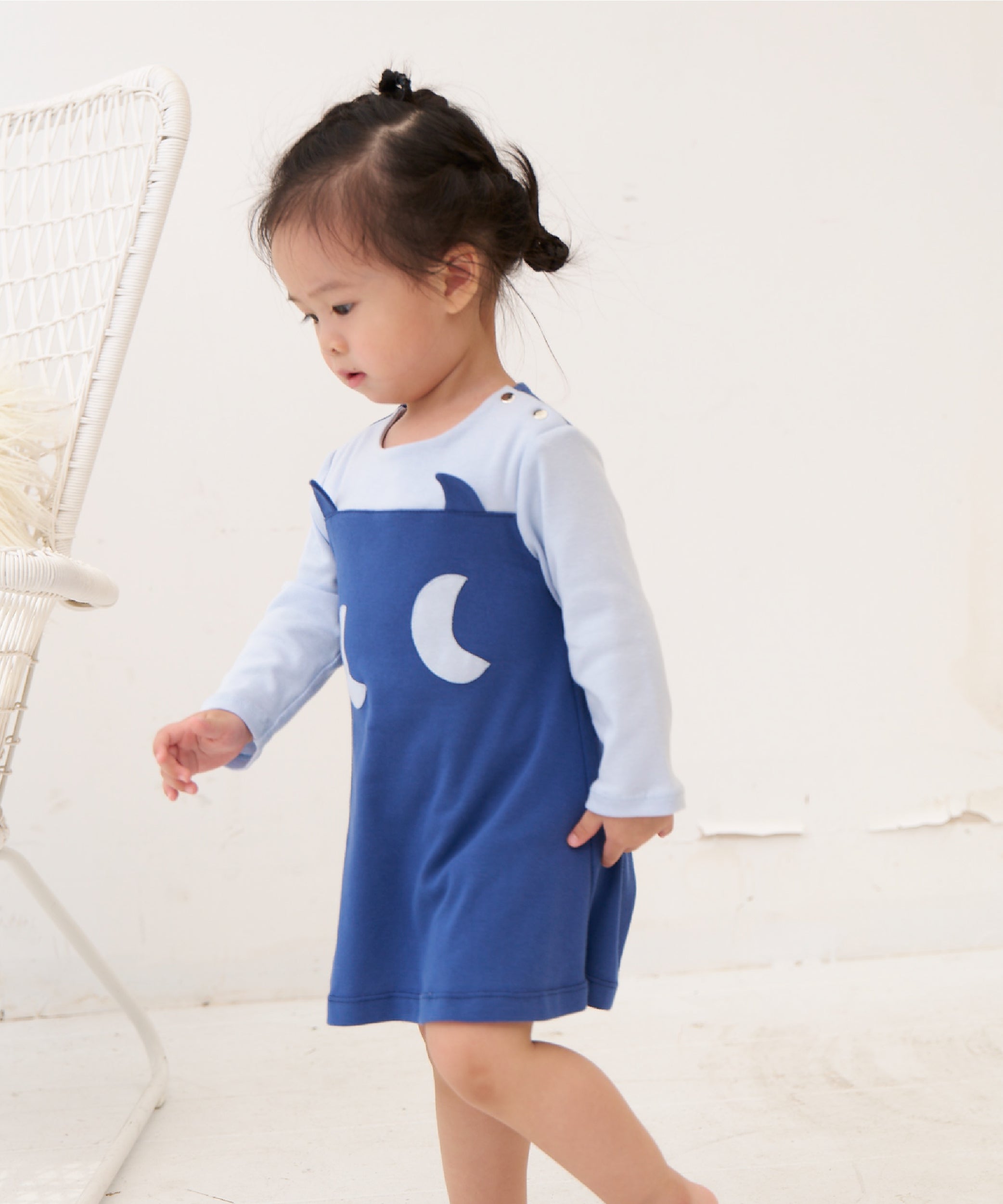 Main | Toddler elf dress with 3D ears | elf logo | 100% organic cotton