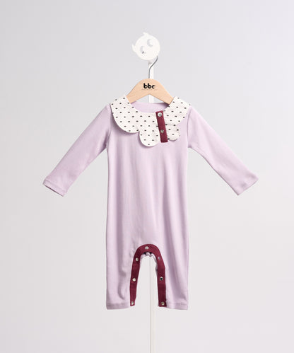 Pop butterfly collar jumpsuit rabbit suit