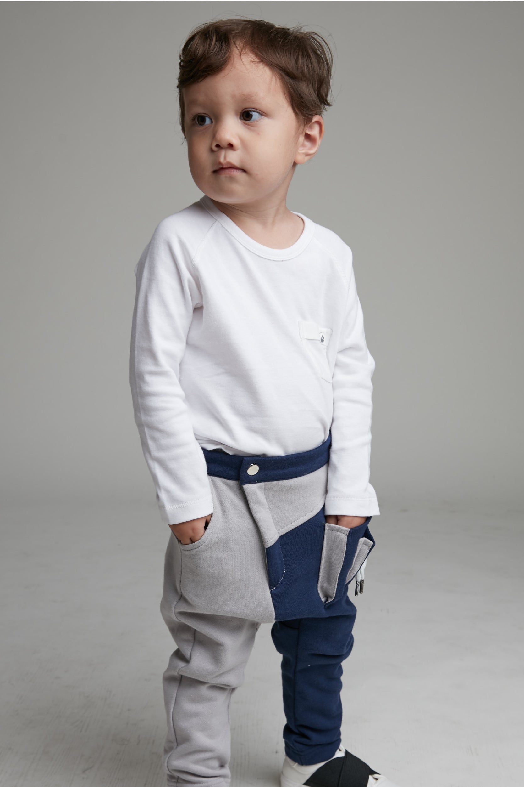 Main | Kids Elf Pocket Top | Elf Logo | 100% Organic Cotton