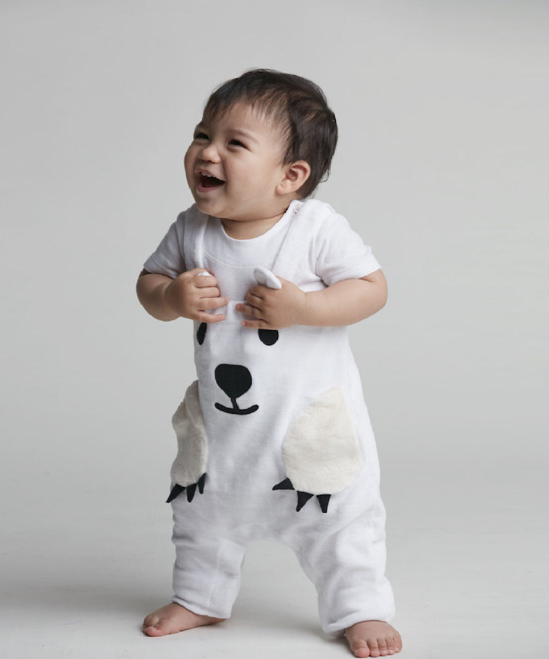 polar bear overalls