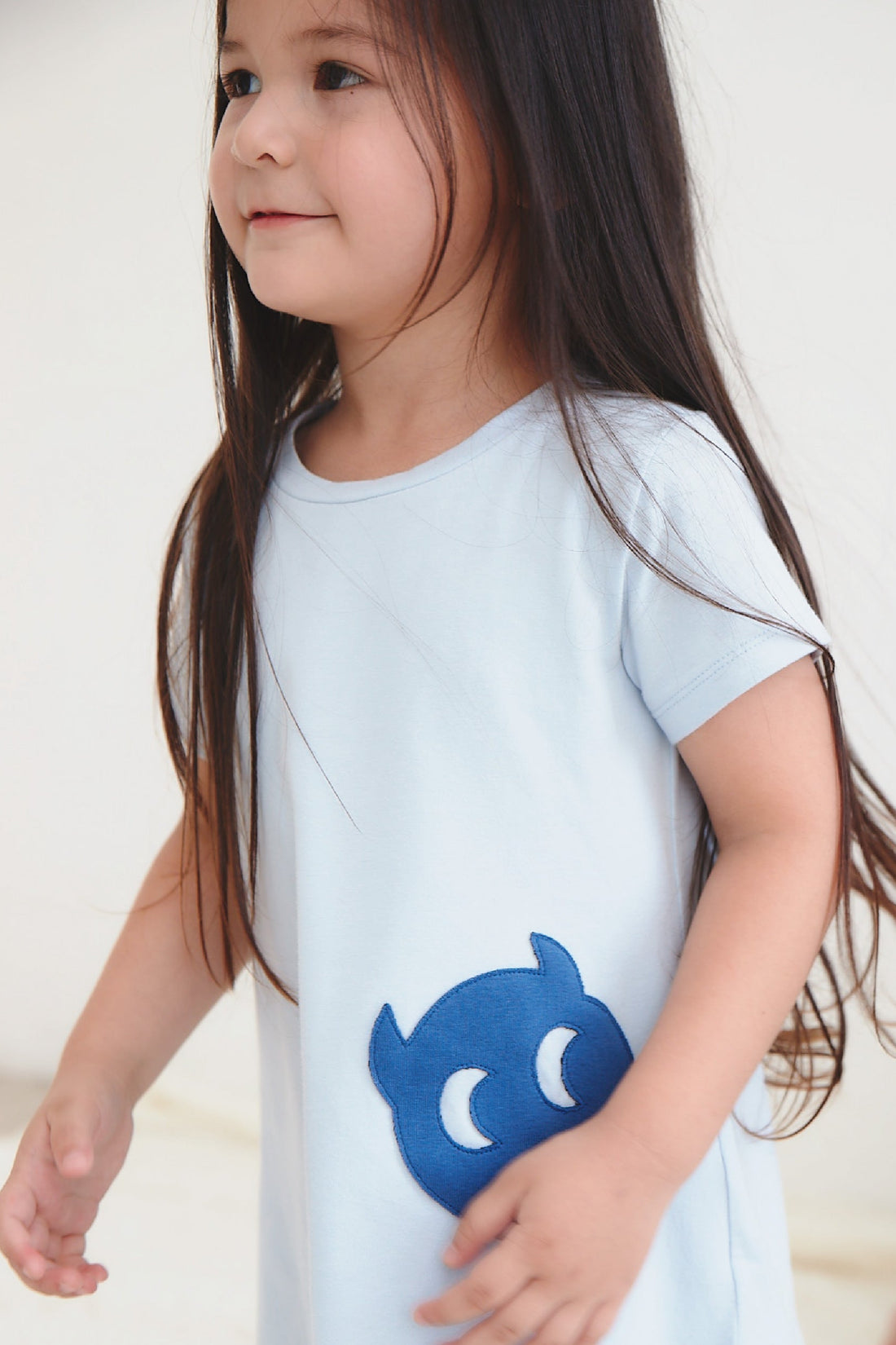 Basic | 兒童 小精靈居家連身裙-大童 | 小精靈 Logo