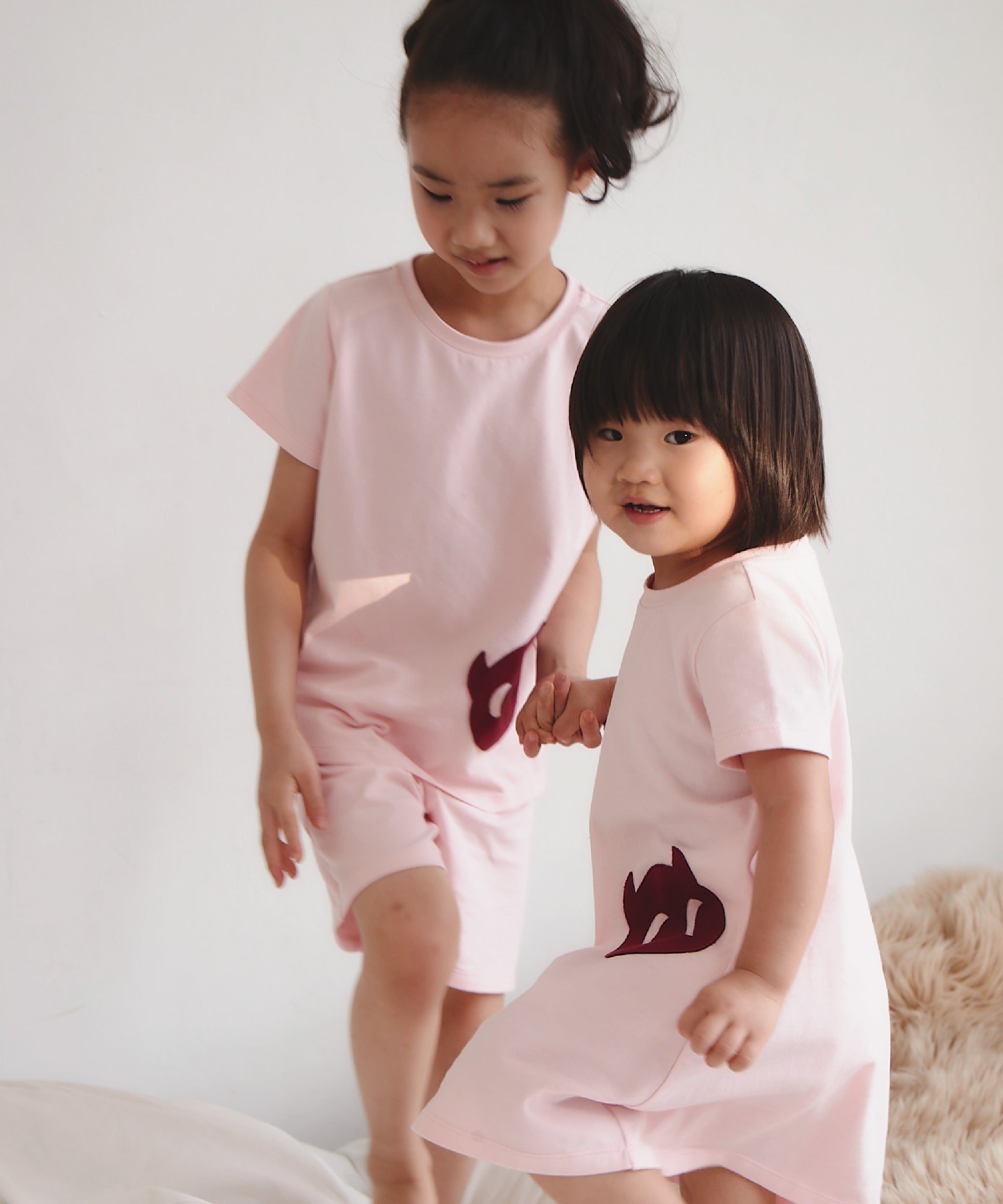 Basic | 兒童 小精靈居家服套組 | 小精靈 Logo｜100% 有機棉