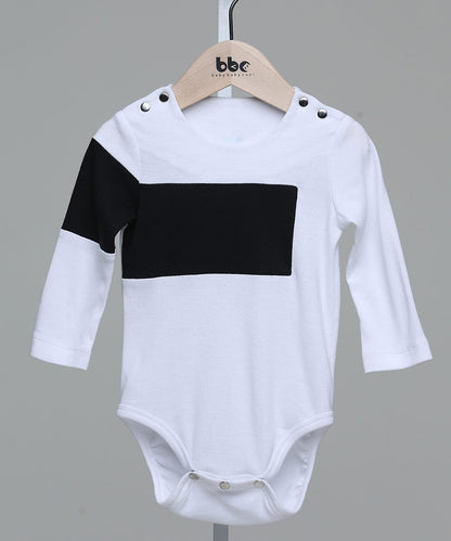 Main | Toddler geometric patchwork bodysuit | patchwork | 100% organic cotton