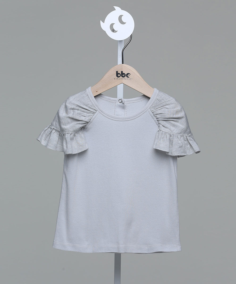 Main | Girls Angel Top | Paneled | 100% organic cotton