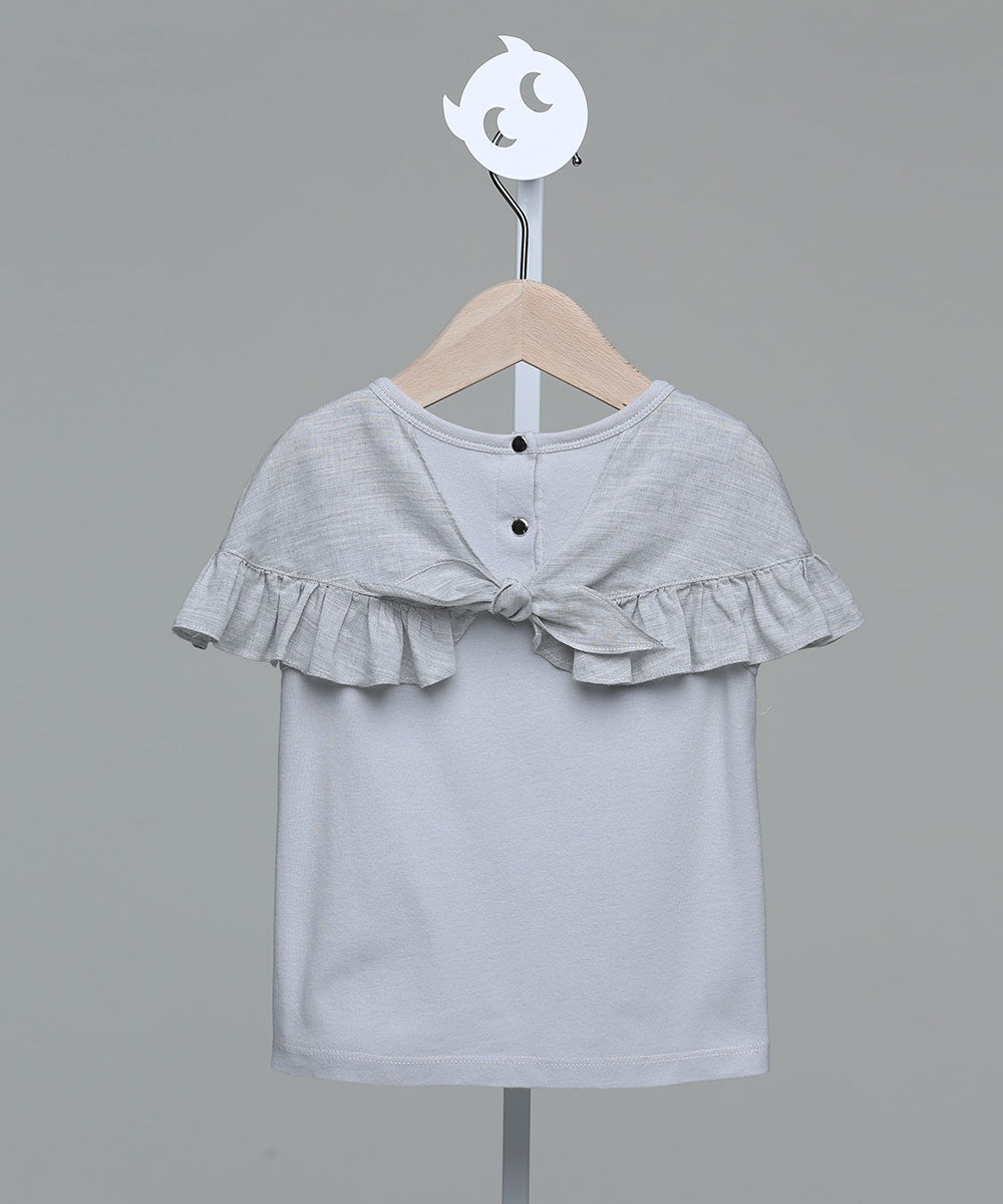 Main | Girls Angel Top | Paneled | 100% organic cotton