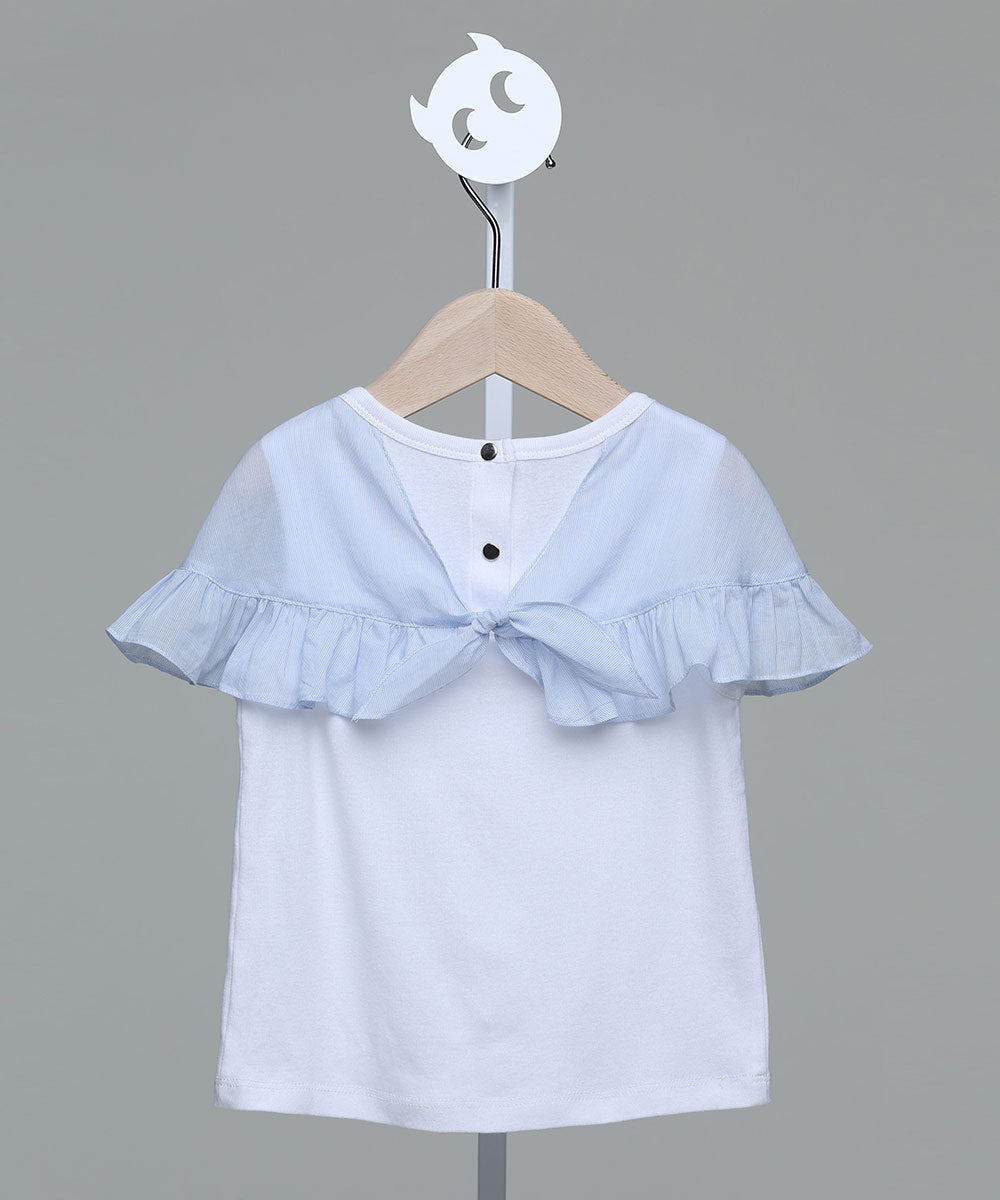 Main | Girls Angel Top | Paneled | 100% organic cotton