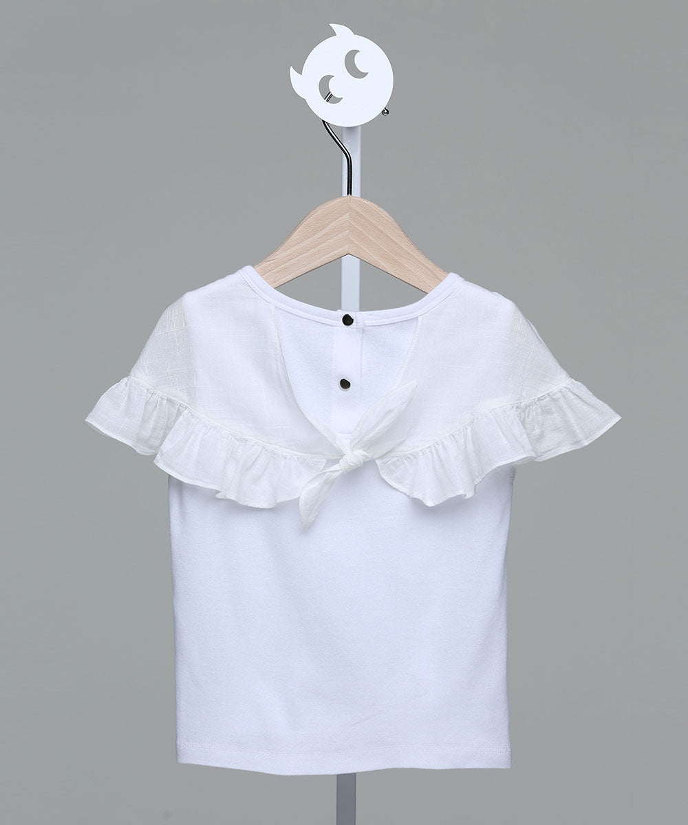 Main | Girls Angel Top | Paneled | 100% organic cotton