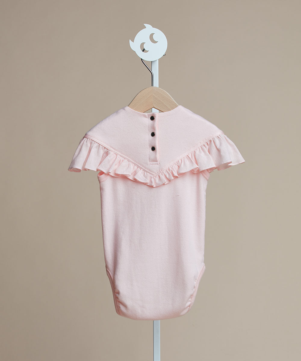 Main | Toddler 3D Lotus Sleeve Bodysuit | Lotus Leaf | 100% organic cotton