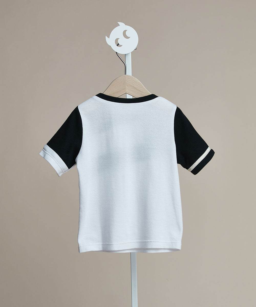 Main | Carmen Herrera Boys - Colorblock Zip-Up T-Shirt | Paneling | 100% Organic Cotton