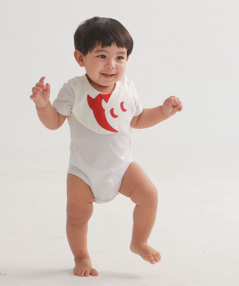 Main | 幼兒 繽紛小精靈圍兜包屁衣 | 小精靈 Logo | 100% 有機棉
