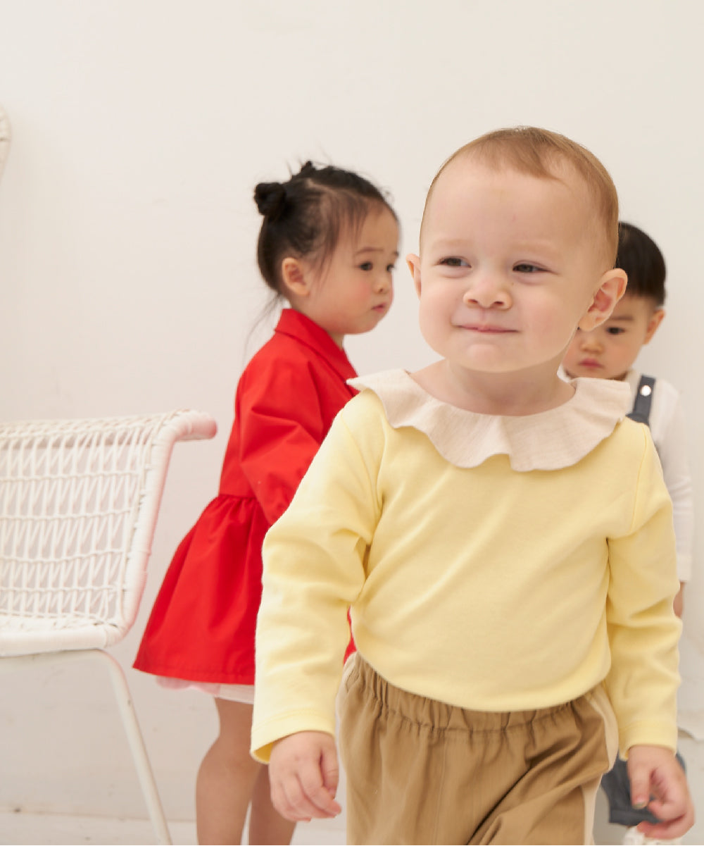 Main | Toddler Ballet Court Top | Paneled | 100% organic cotton