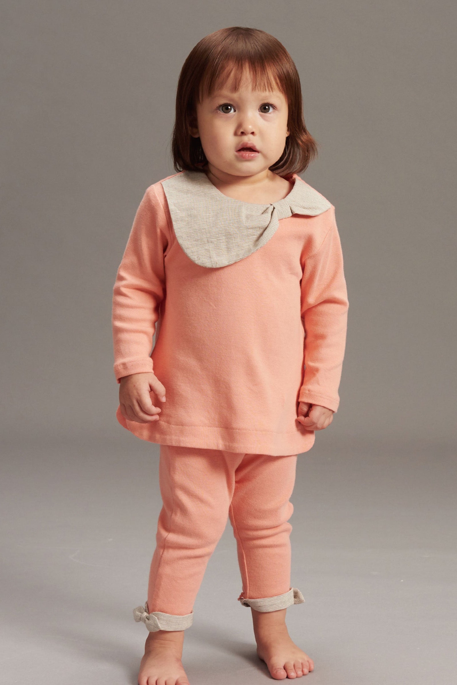 Main | BBC Classic Bow Scarf Set for Toddlers | Asymmetric Collar | 100% Organic Cotton