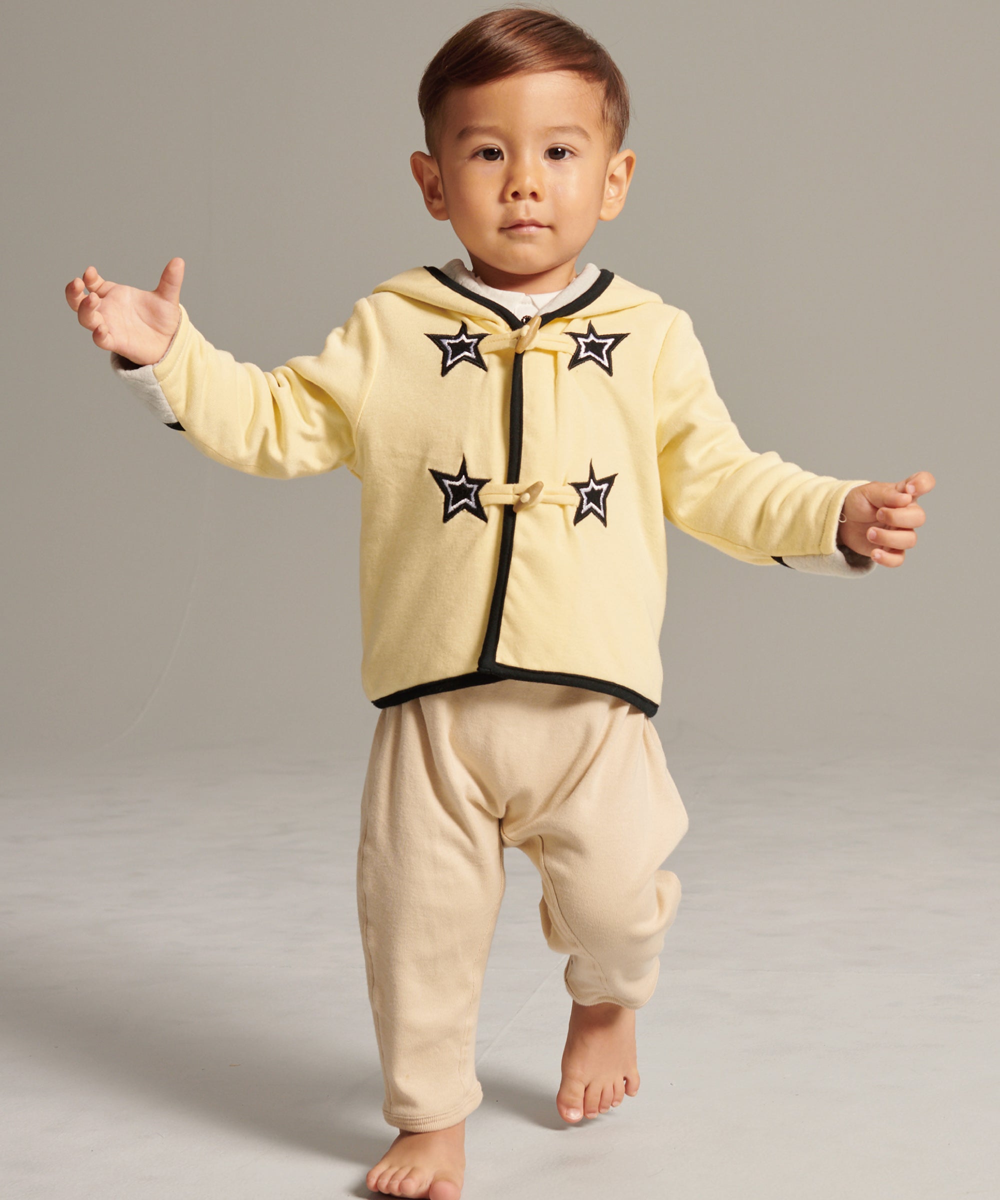 Main | Toddler Rockstar Horn Jacket | Stars | 100% organic cotton