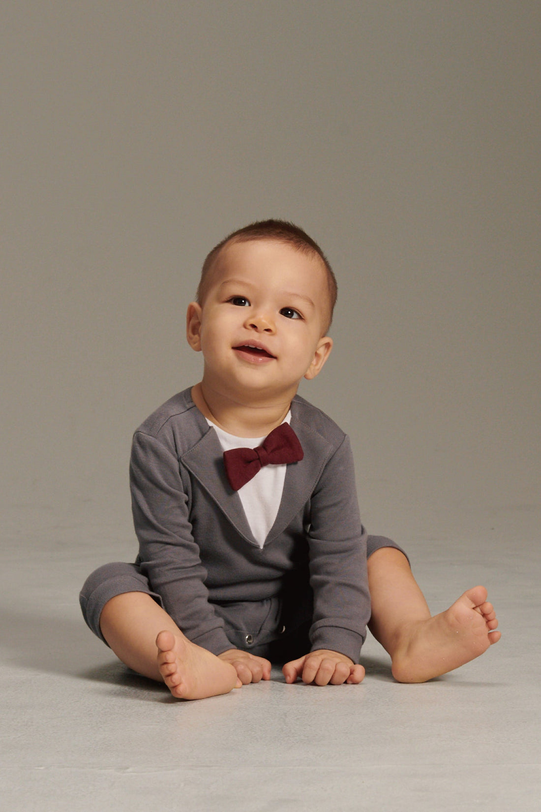 Main | Newborn Formal Bodysuit | Bow Tie | 100% Organic Cotton