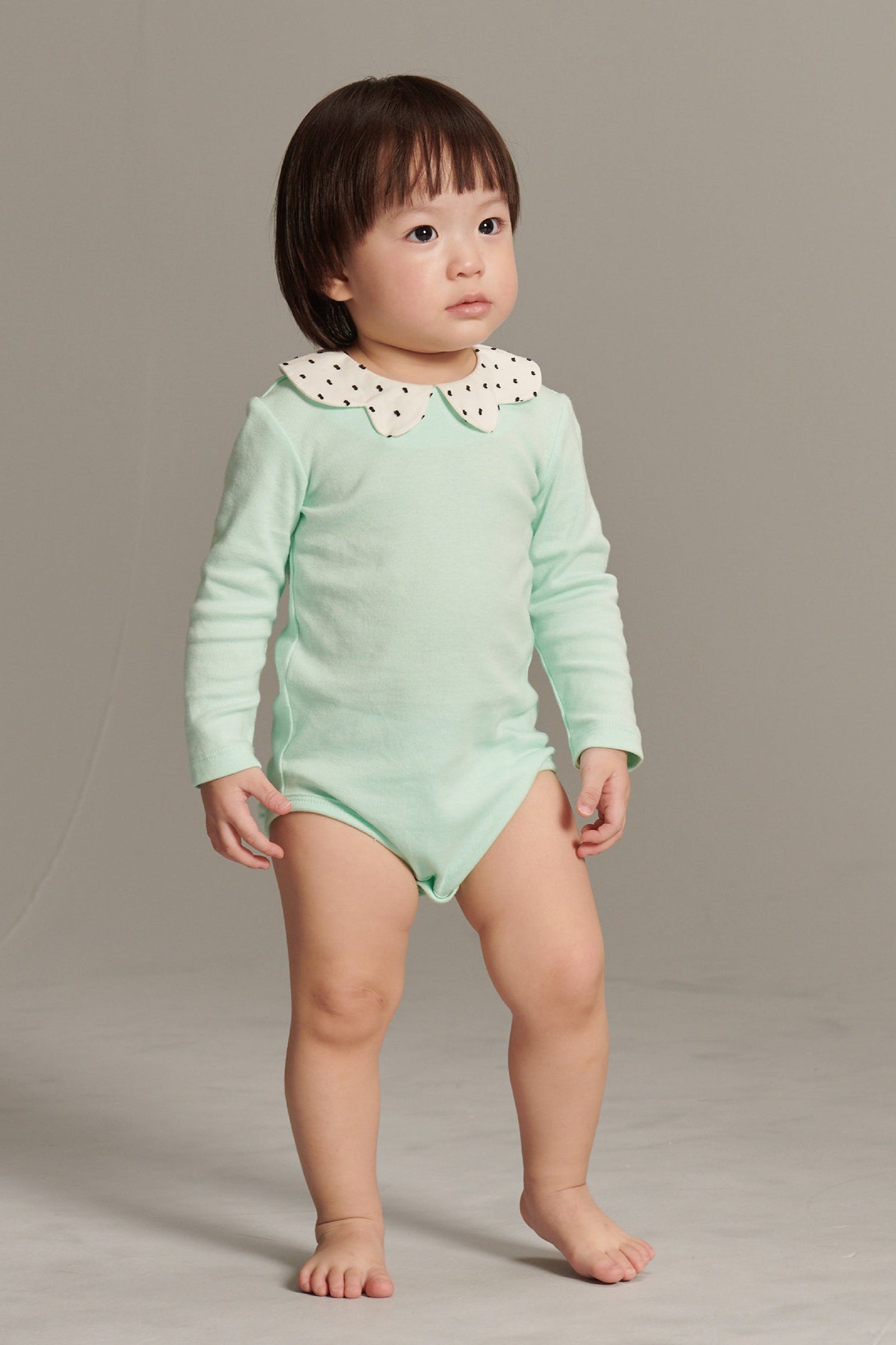 Main | Butterfly Polka Dot Collar Baby Clothes for Toddlers | Polka Dots | 100% organic cotton