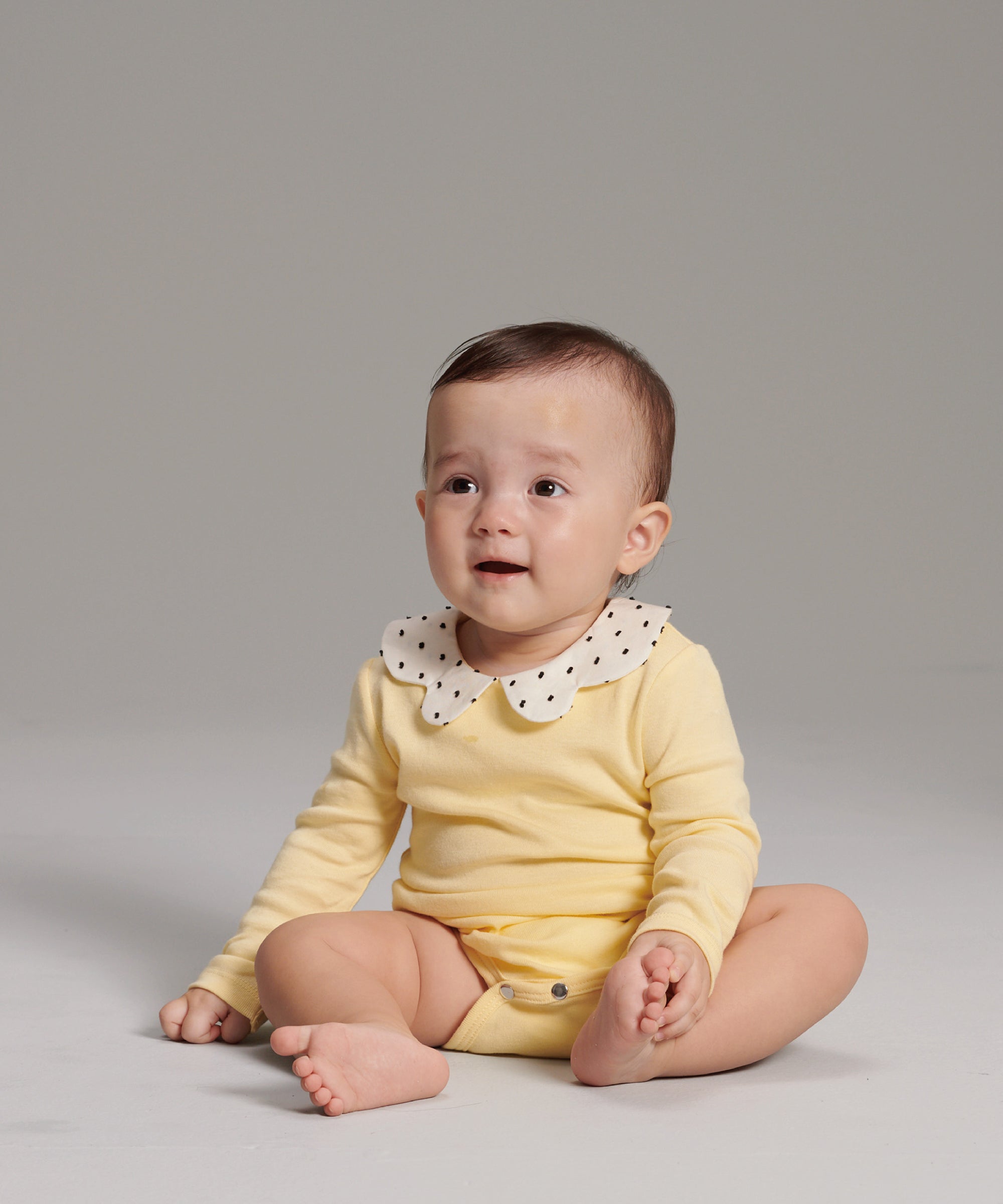 Main | Butterfly Polka Dot Collar Baby Clothes for Toddlers | Polka Dots | 100% organic cotton