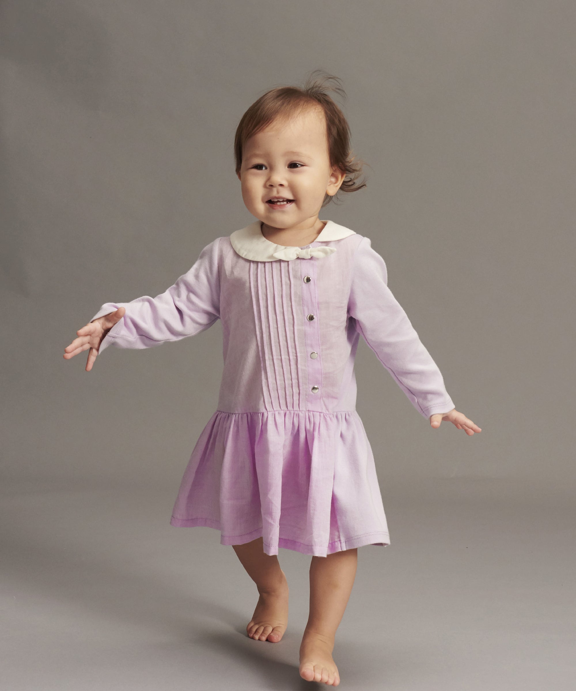 Main | Toddler Cambridge College Dress | Bow | 100% organic cotton