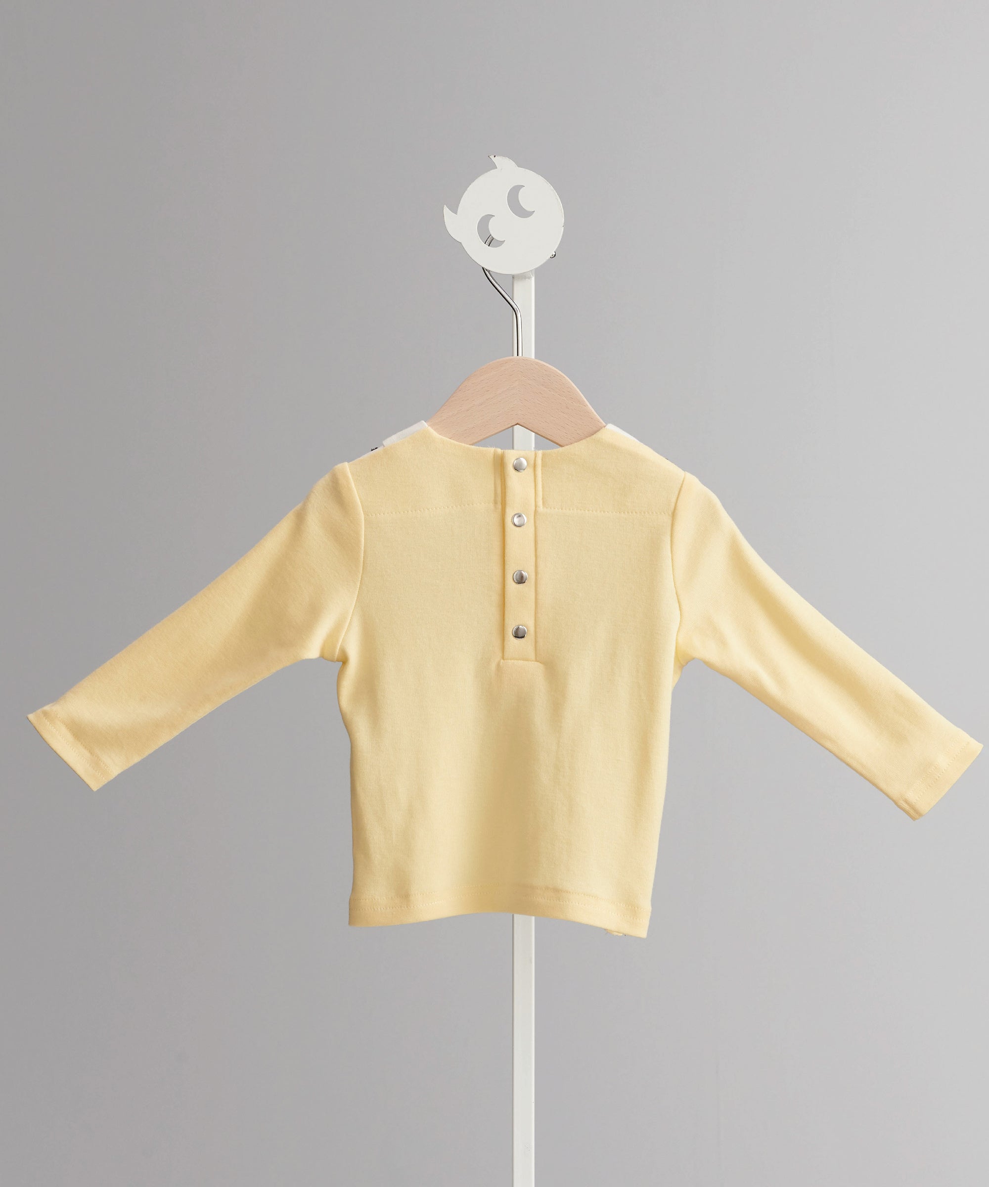 Main | Toddler French Butterfly Neck Top | Ruffles | 100% Organic Cotton