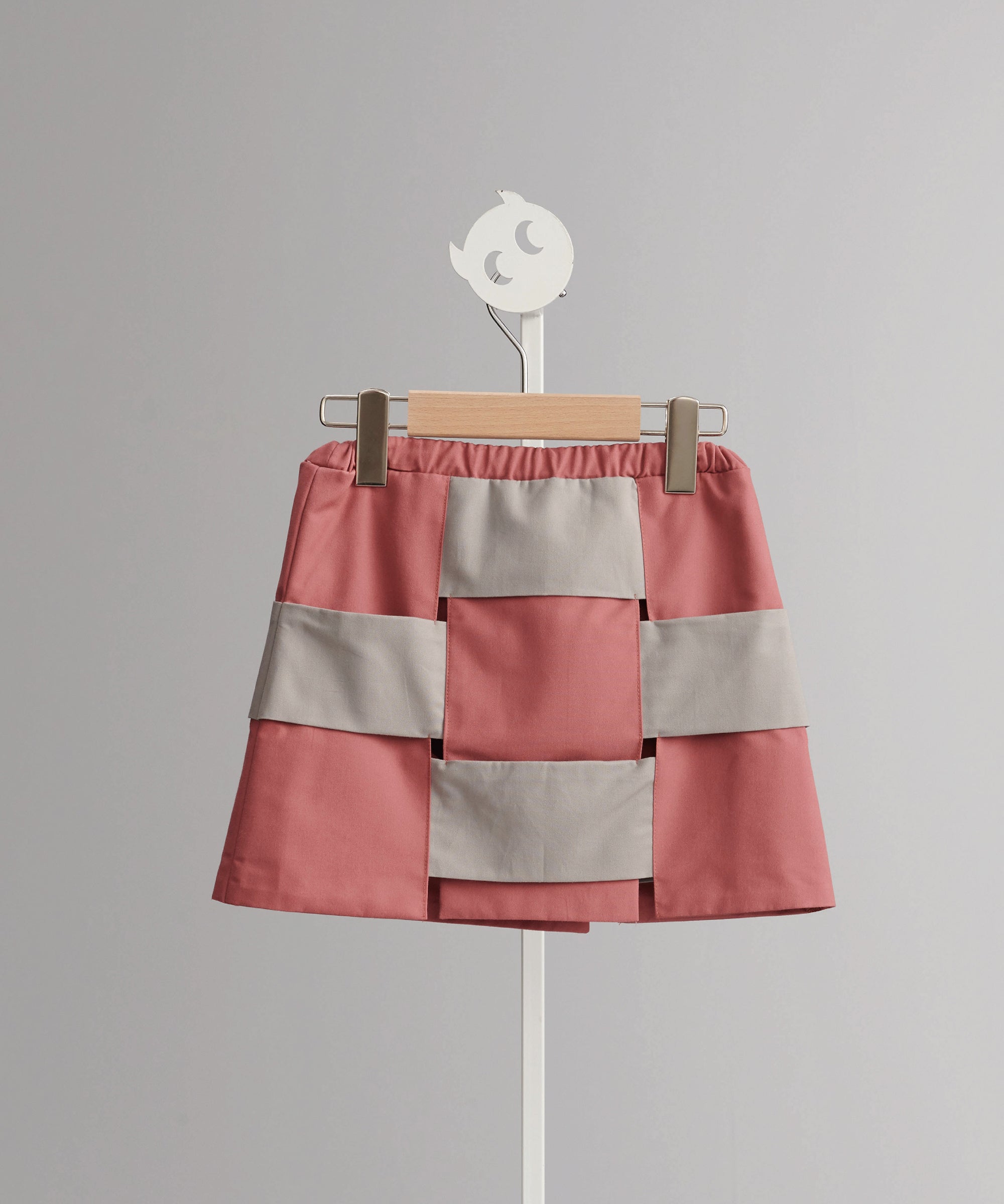 Main | Girls Light and Shadow Concerto Series - Short Skirt | Splicing | 100% organic cotton