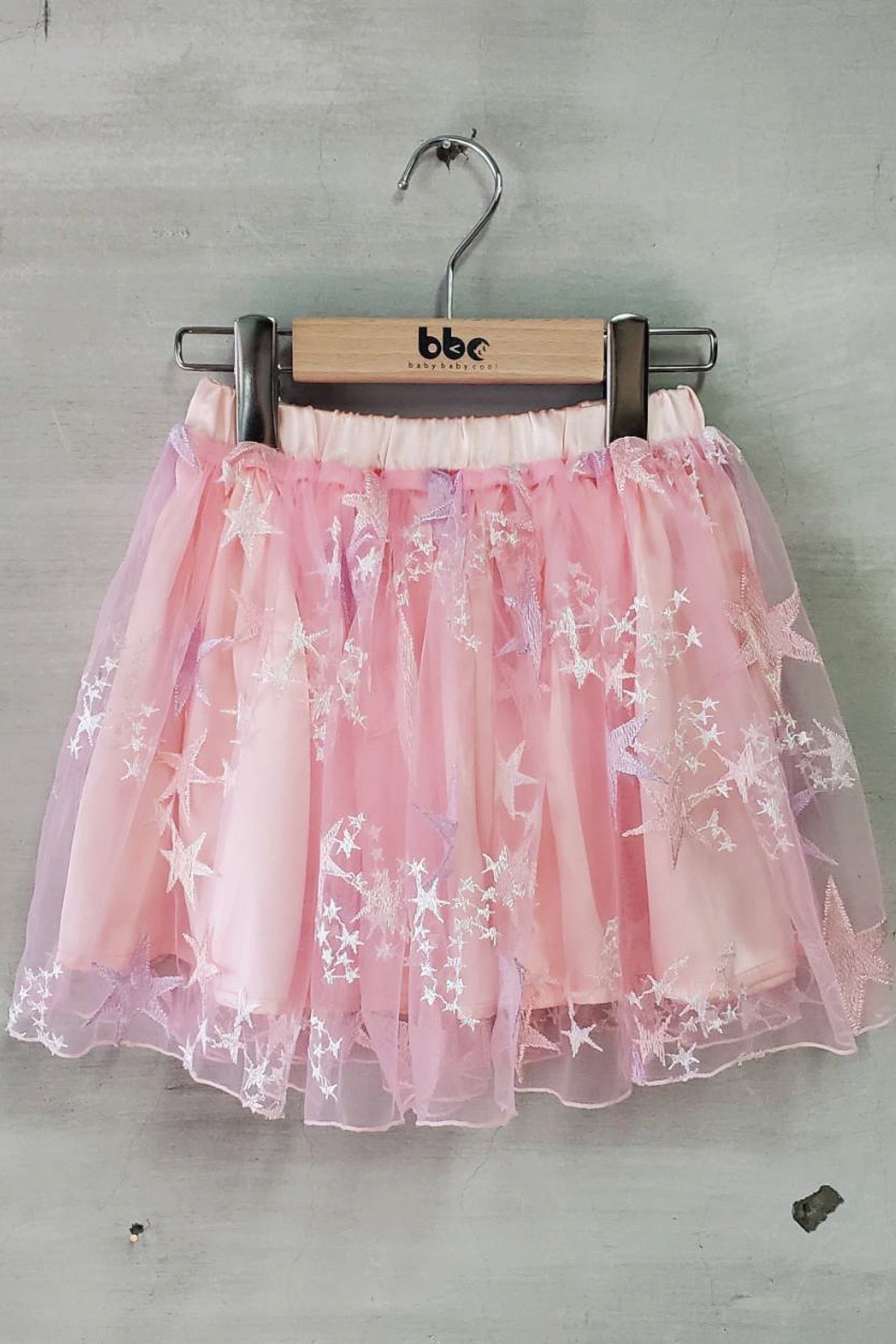 Luxury | Girls Rock Embroidered Star Tulle Dress | Star Embroidery